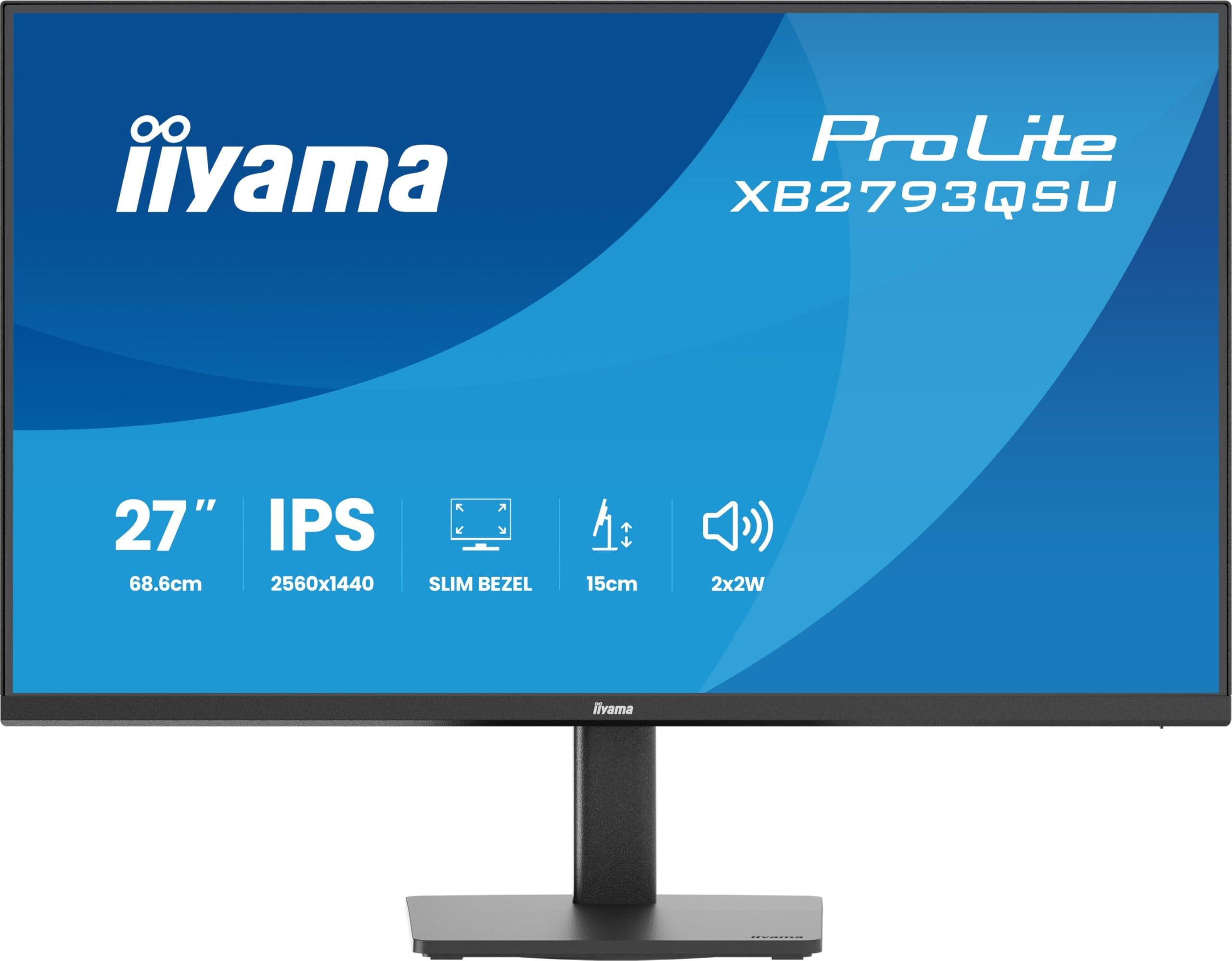 iiyama-monitor-desktop-xb2793qsu-b1-monitor-ips-qhd-da-27-con-cornice-sottile-su-4-lati-supporto-ergonomico-e-hub-usb