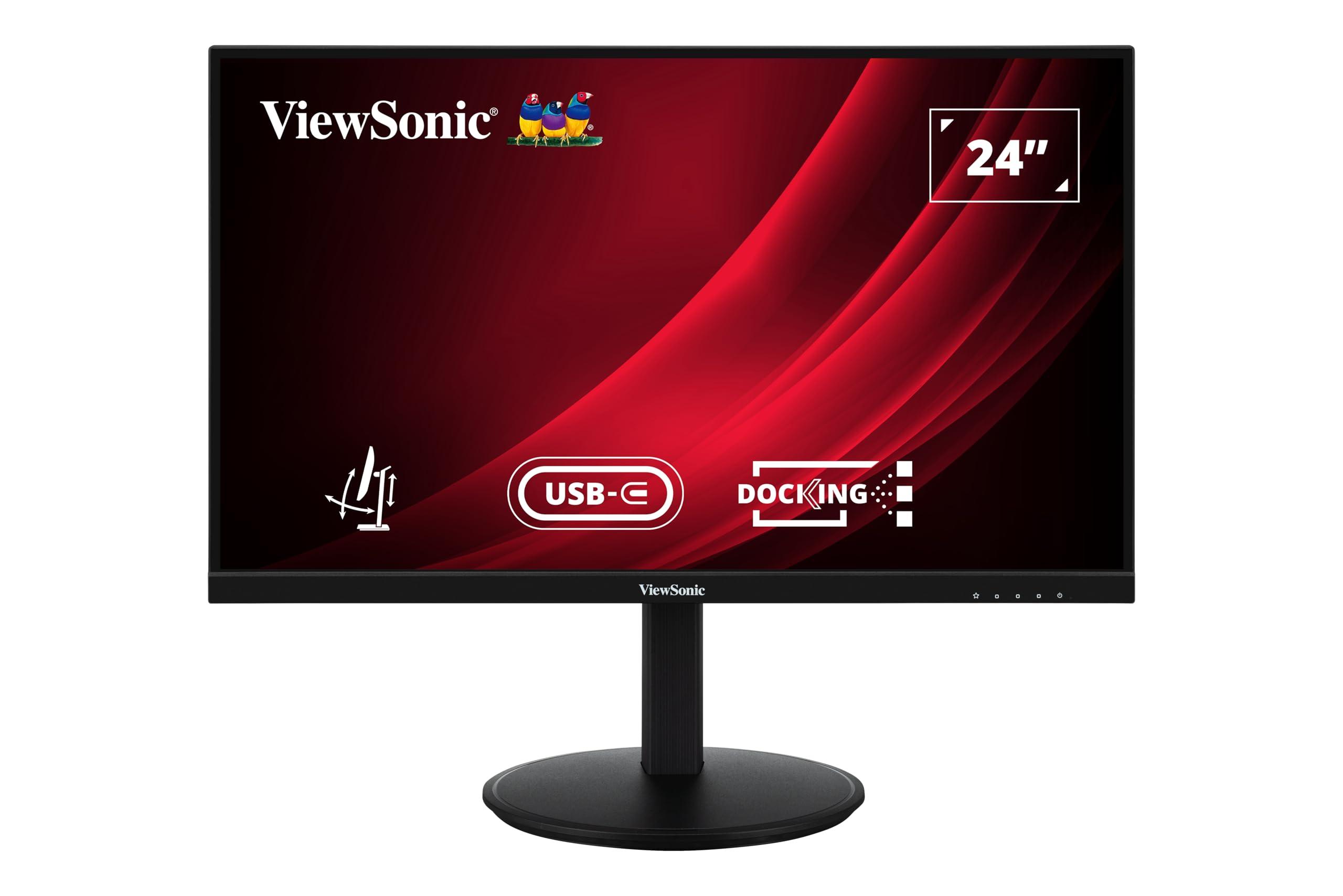viewsonic-monitor-ips-senza-cornice-vg2409-mhdu-2-24-fhd-100hz-con-hub-usb-c-hdmi-displayport-usb-supporto-ergonomico-per-casa-e-ufficio