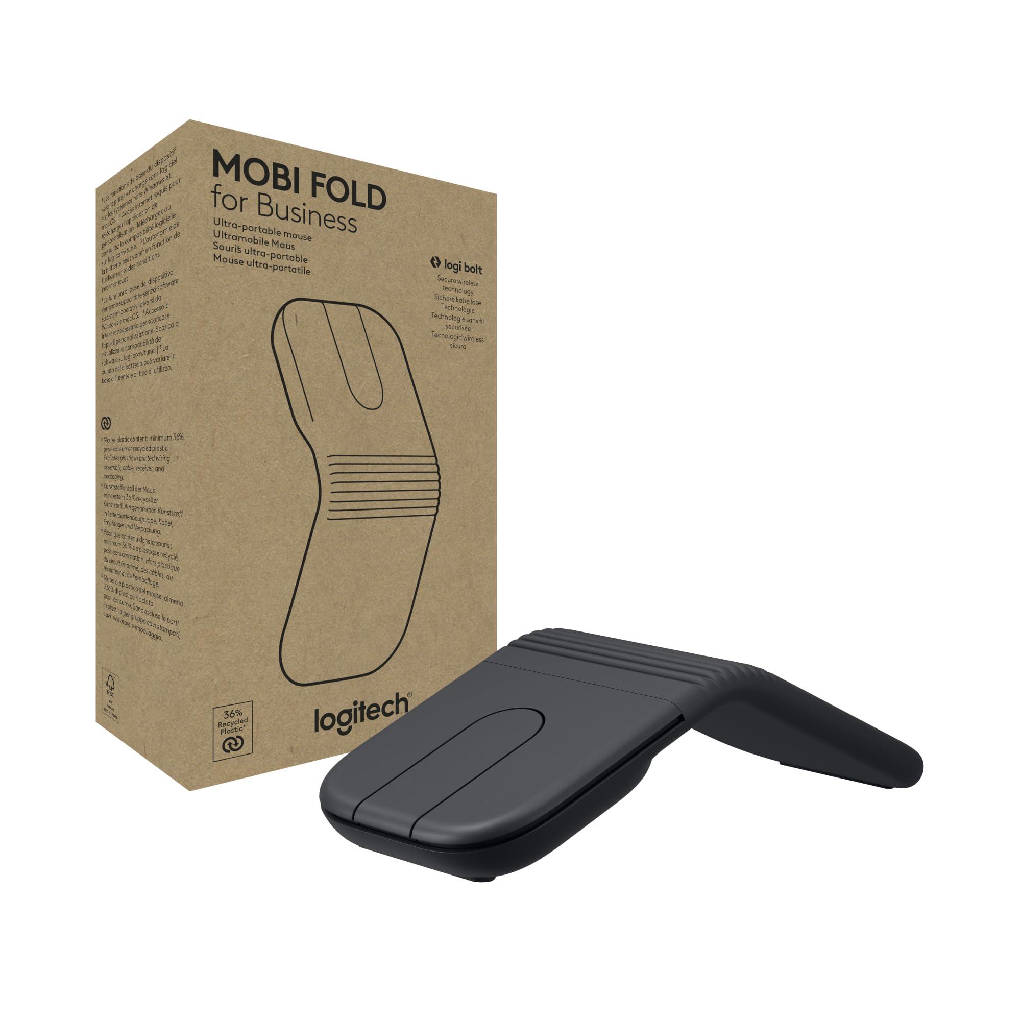 logitech-mobi-fold-for-business-mouse-wireless-pieghevole-con-scorrimento-touch-clic-discreti-4k-dpi-ricevitore-logi-bolt-bluetooth-fast-pair-compatibile-con-chromebook-pc-e-mac-grafite