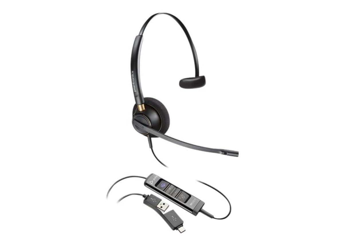poly-encorepro-515-m-usb-a-and-usb-c-usb-headset-plantronics-optimized-for-teams-hold-call-answer-buttons-works-with-avaya-genesys-cisco-call-center-platforms-single-ear-mono