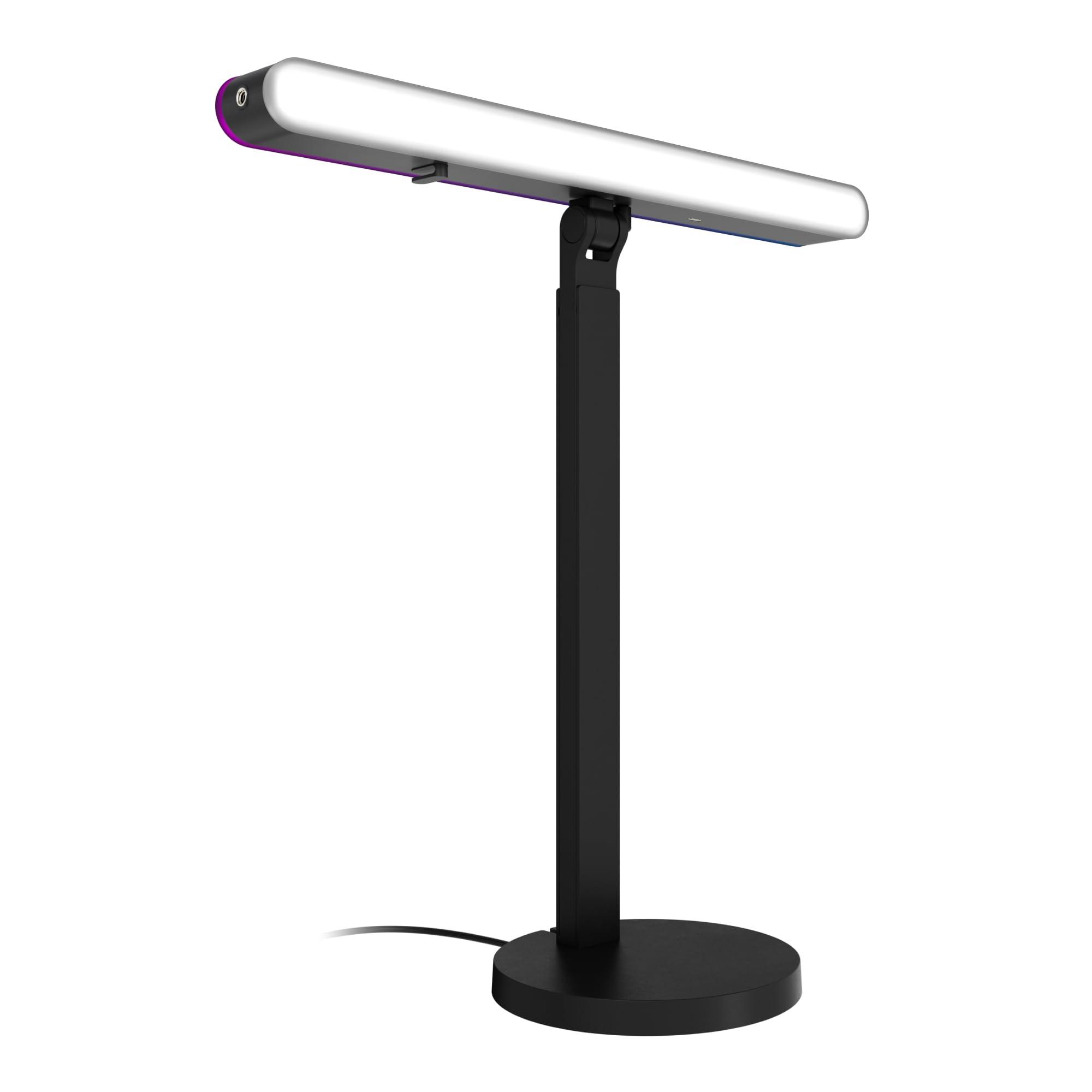 logitech-g-litra-beam-lx-illuminazione-principale-led-rgb-premium-su-due-lati-con-truesoft-per-streaming-trasmissione-lightsync-bluetooth-usb-pc-mac-grafite