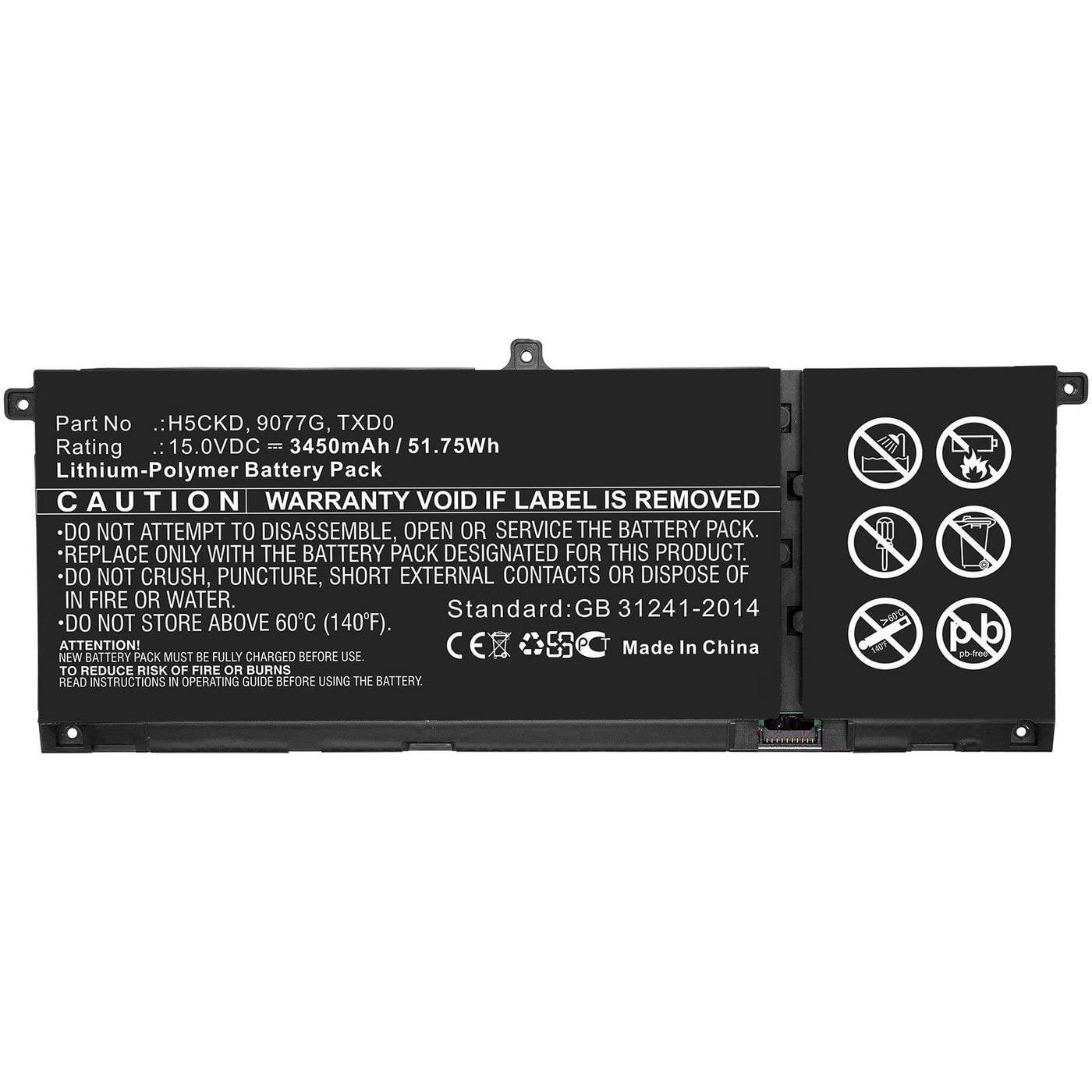 coreparts-laptop-battery-for-dell-51-75wh-li-polymer-15v-den145nb-9077g-h5ckd-txd0-51-75wh-li-polymer-15v-3450mah-for-dell-inspiron-13-7306-2-in-1-inspiron-14-5401-inspiron-15-5501