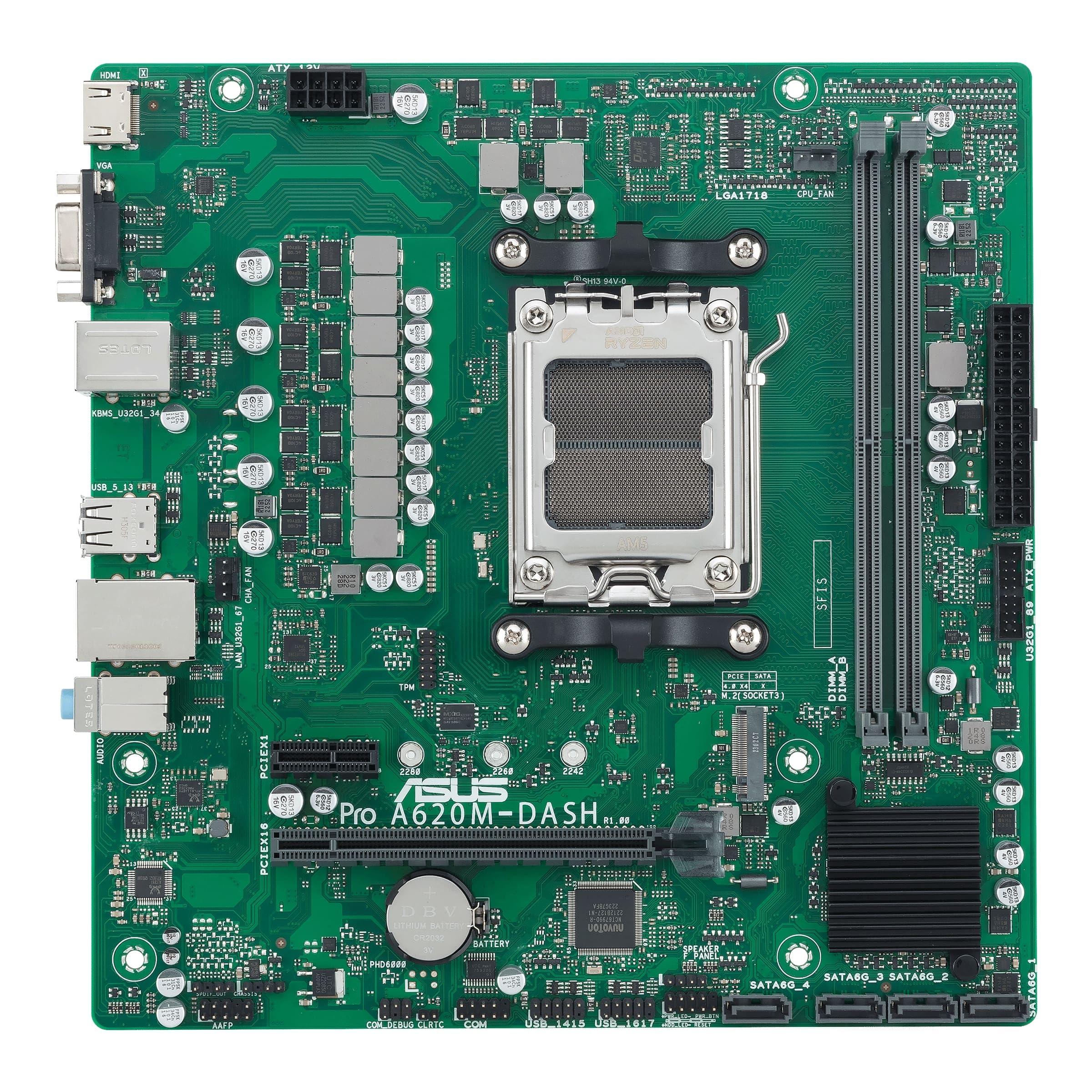 asus-pro-a620m-dash-csm-scheda-madre-amd-micro-atx-ddr5-socket-am5-4-sata-6gb-s-slot-m-2-ethernet-realtek-displayport-hdmi-usb-3-2-gen-2-e-type-c