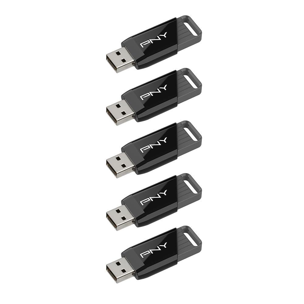 pny-pack-di-5-unita-flash-64gb-attache-x-usb-3-2-gen-1-chiavetta-di-prestazioni-avanzate-fino-a-130-mb-s-di-lettura-memorizzazione-e-trasferimento-dati-portatile-affidabile-durevole-tipo-a