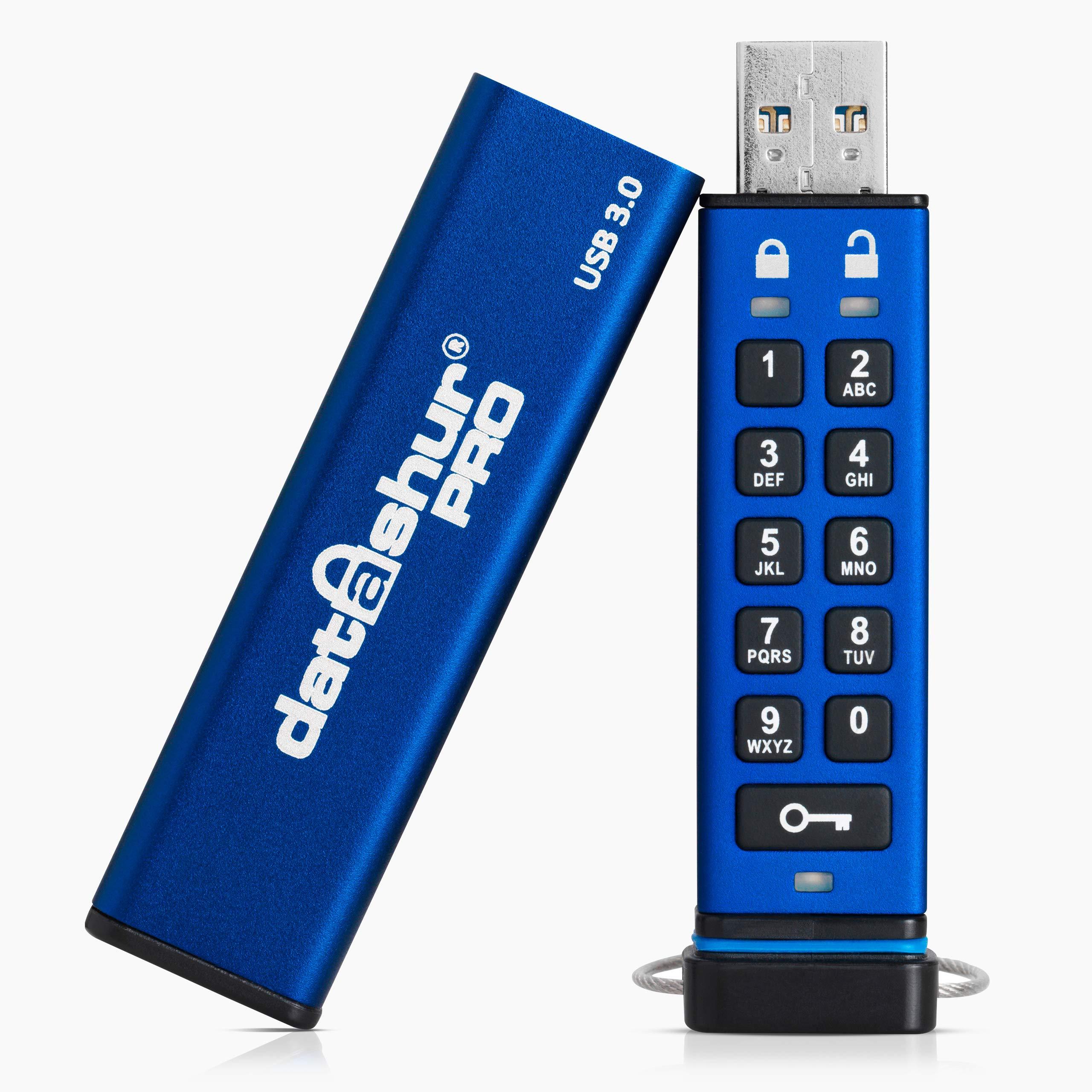 istorage-datashur-pro-128gb-unita-flash-usb-crittografata-certificazione-fips-140-2-livello-3-protetta-da-password-resistente-alla-polvere-e-all-acqua