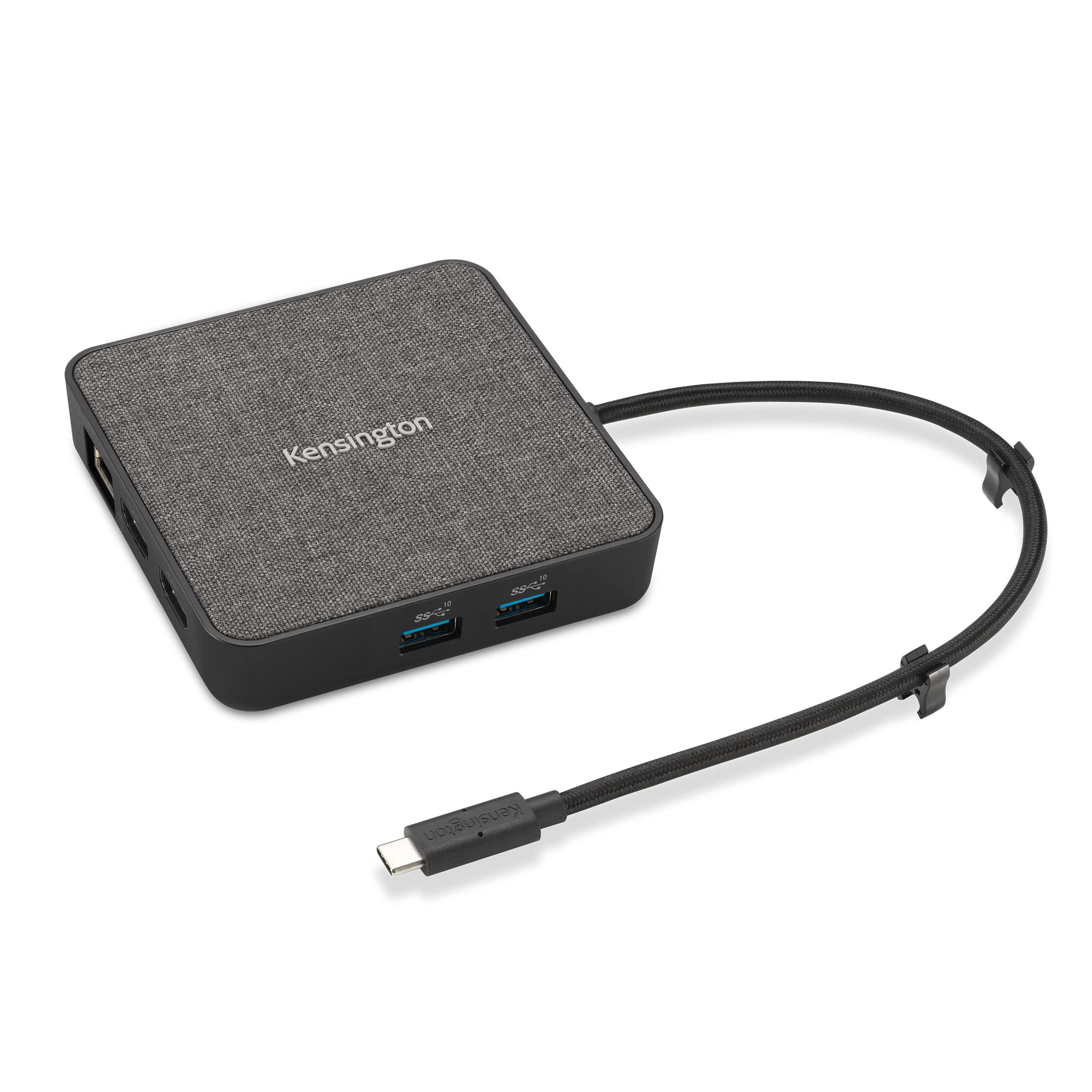 kensington-md120u4-docking-station-usb4-portatile-8k-per-doppio-monitor-compatibile-con-thunderbolt-3-4-pass-through-di-alimentazione-da-100-w-2-porte-hdmi-2-porte-usb-a-e-porta-usb-c-k32850ww
