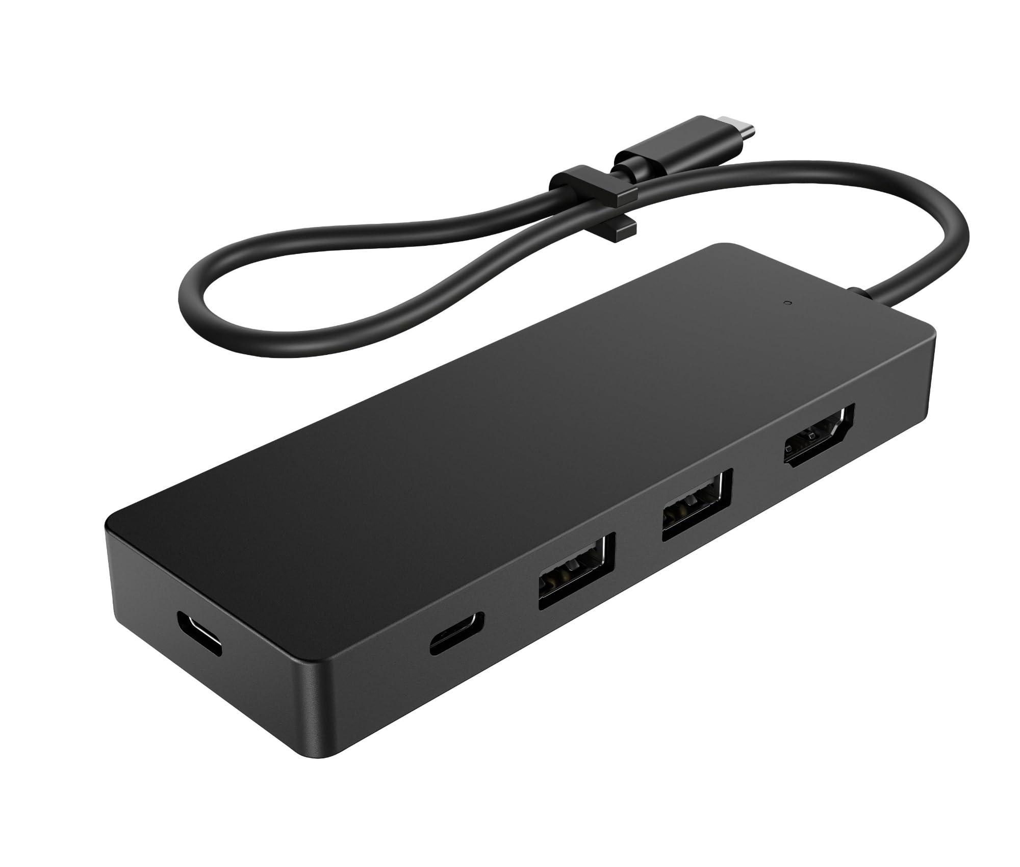 hp-hub-multi-porta-usb-c-g3-compatibile-con-pc-dotati-di-porta-usb-c-power-delivery-e-displayport-e-con-sistema-operativi-windows-10-e-11-mac-e-chrome-nero