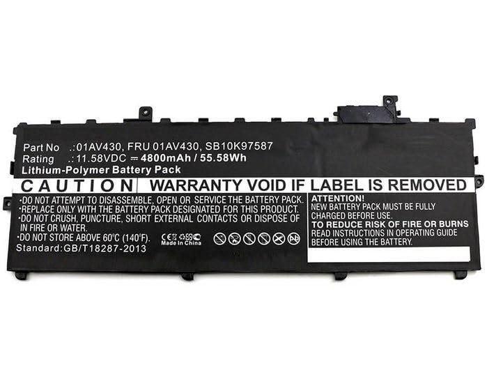 coreparts-laptop-battery-55wh-li-pol-11-58v-4800mah-black-fru01av430-11-58v-4800mah-black-fru01av430-for-lenovo-thinkpad-x1-carbon-2017