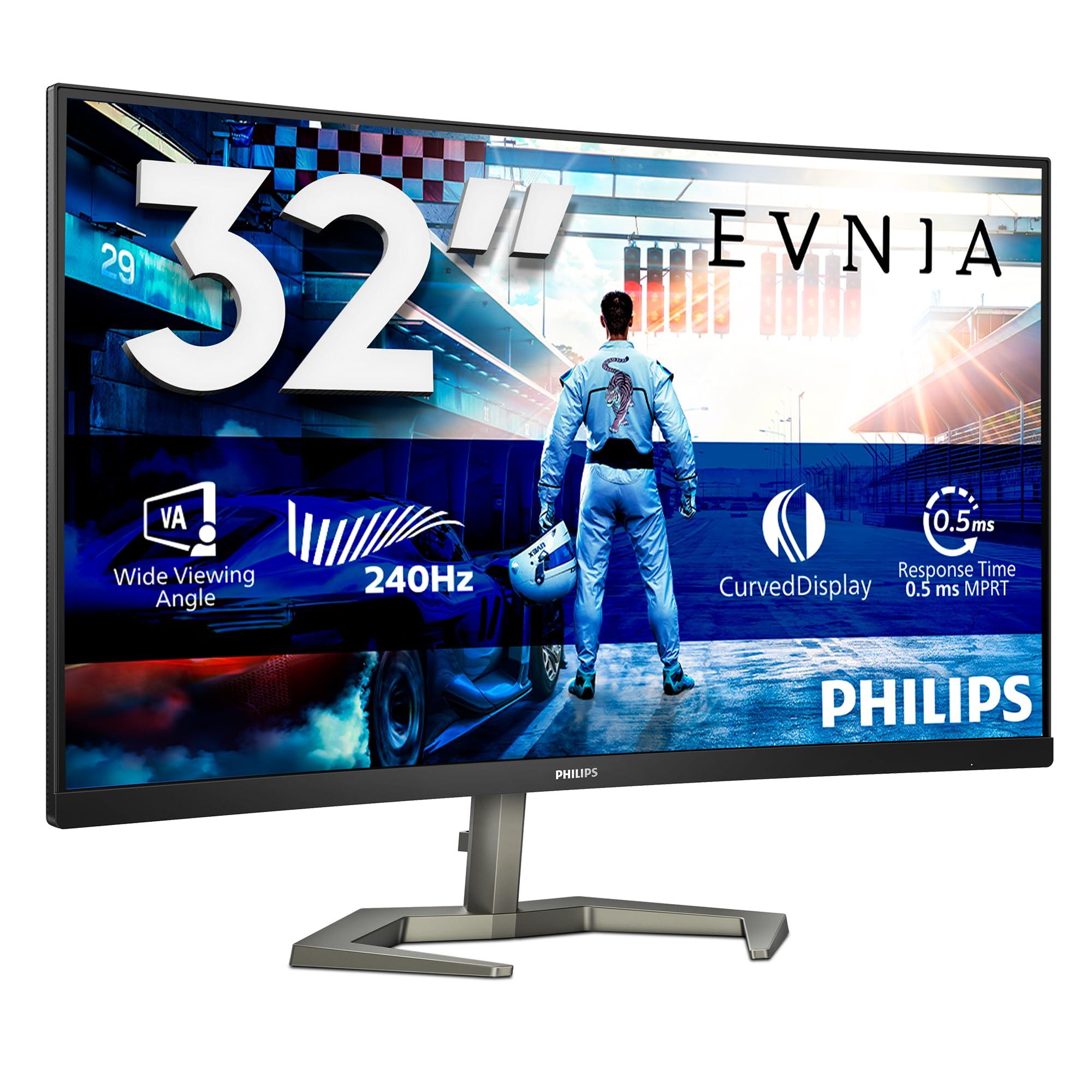 philips-gaming-monitor-32m1c5200w-31-5-pollici-curvo-1920x1080-fhd-240hz-va-panel-0-5ms-mprt-hdmi2x-2-0-dp-1x-1-2-adaptive-sync-freesync-grigio
