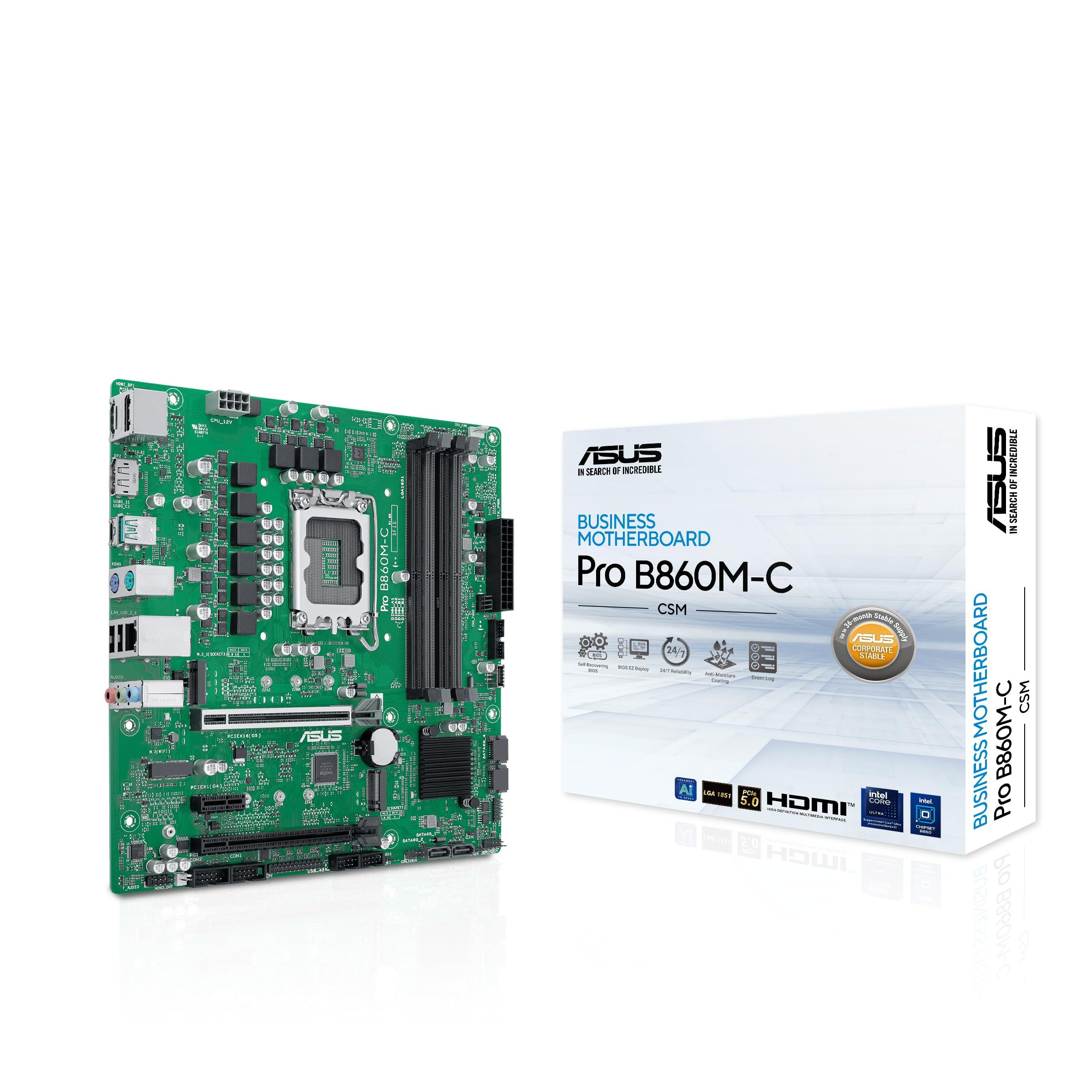 asus-pro-b860m-c-csm-scheda-madre-intel-matx-slot-ddr5-nera