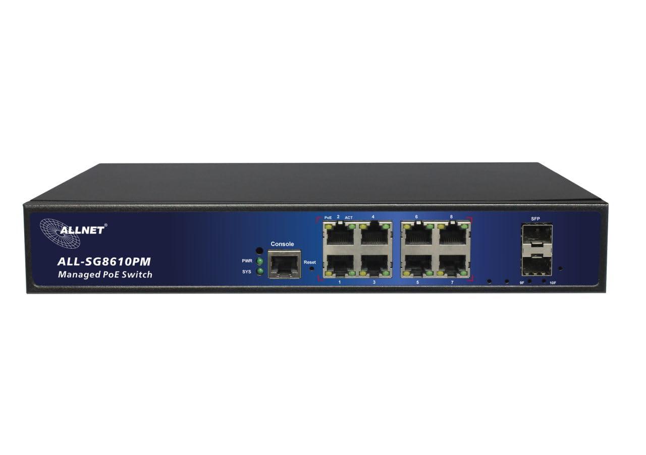 allnet-switch-smart-managed-layer2-54-port-48x-1-gbe-6x-sfp-19-switch-176-gbps-all-sg8454m-10g