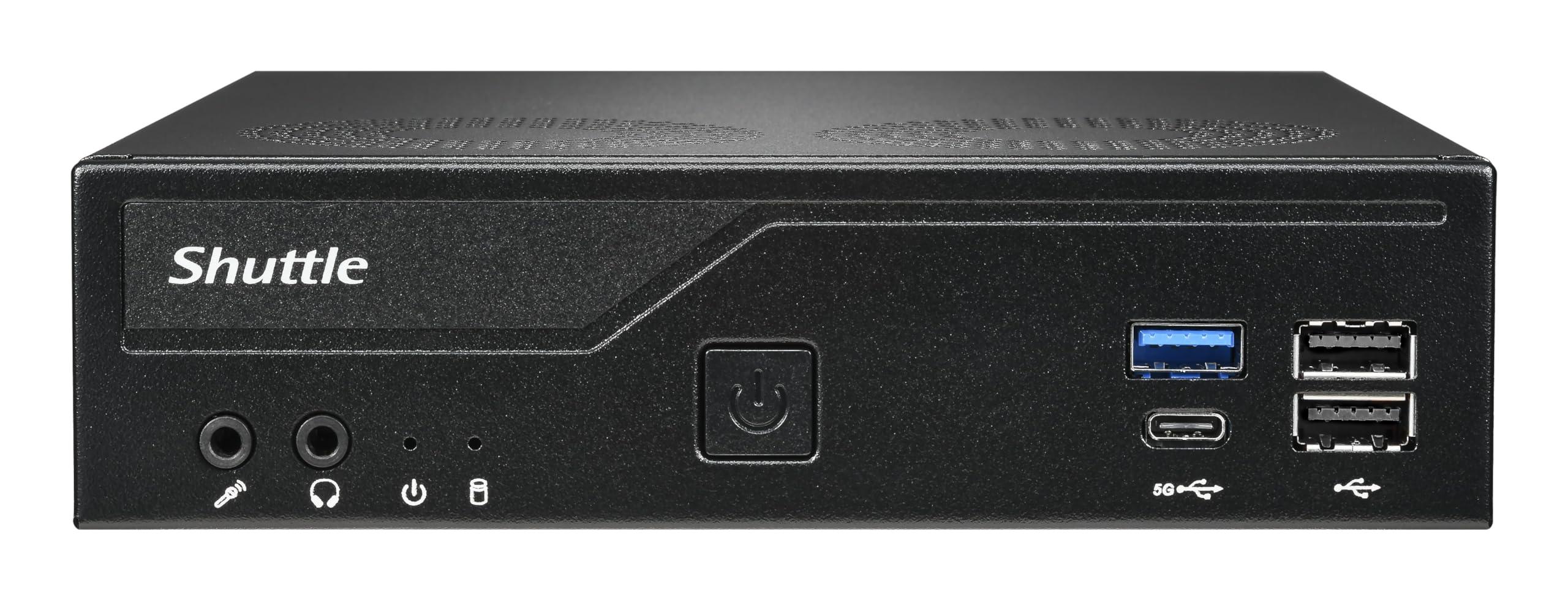 shuttle-xp-slim-dh610v2-barebone-per-pc-stazione-di-lavoro-1-35l-sized-pc-nero-intel-h610-lga-1700-dh610v2-s1700-h610-black-120w-gln-hdmi-display