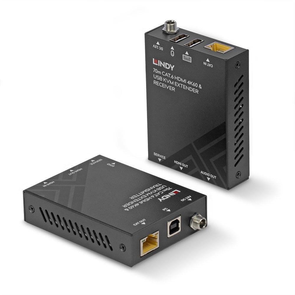 lindy-extender-kvm-cat-6-hdmi-4k60-e-usb-70-m