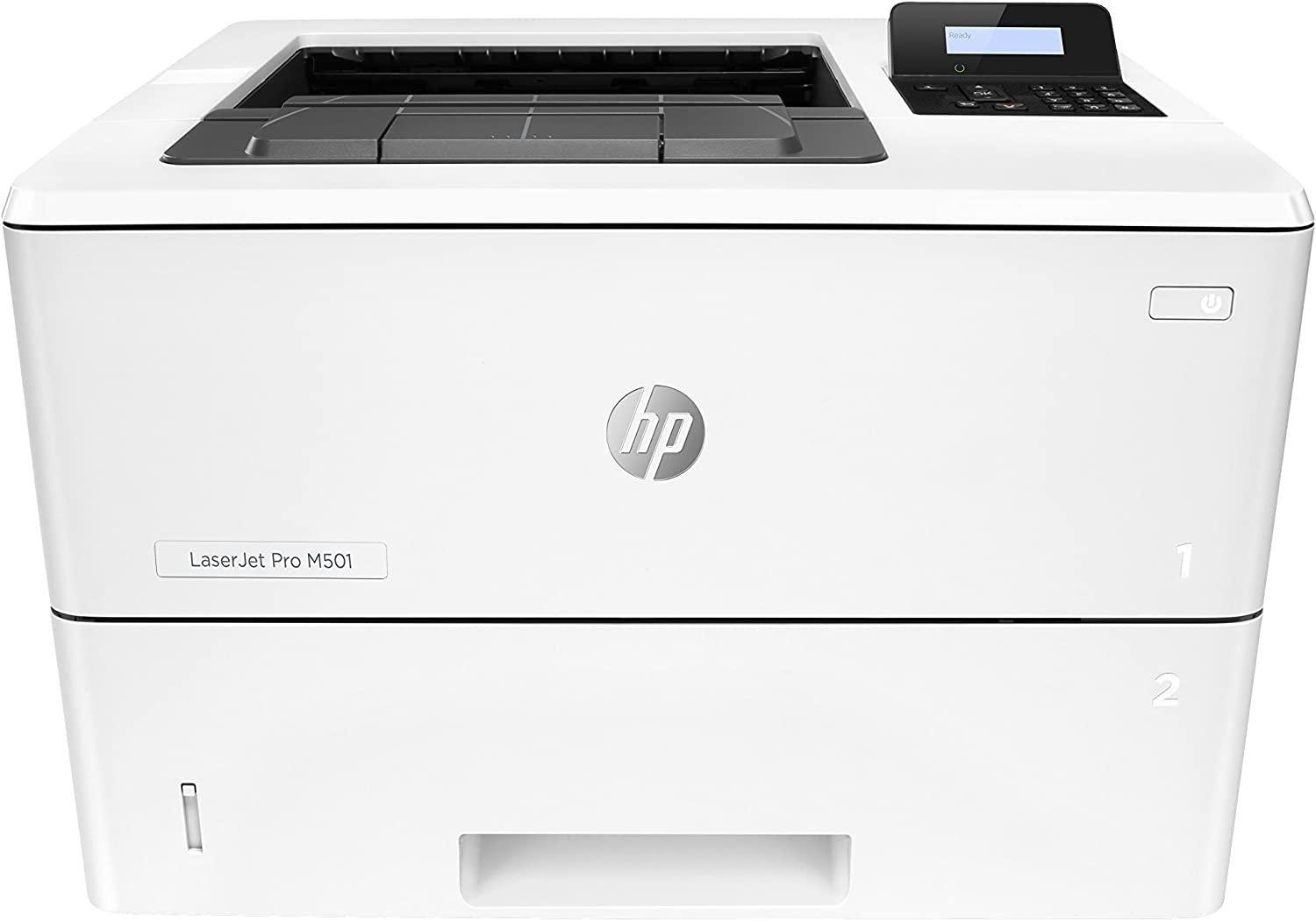 hp-laserjet-pro-m501dn-j8h61a-stampante-a-singola-funzione-a4-stampa-fronte-e-retro-automatico-in-b-n-43-ppm-usb-ethernet-smart-schermo-touch-lcd-no-wifi-no-fax-e-adf-bianca