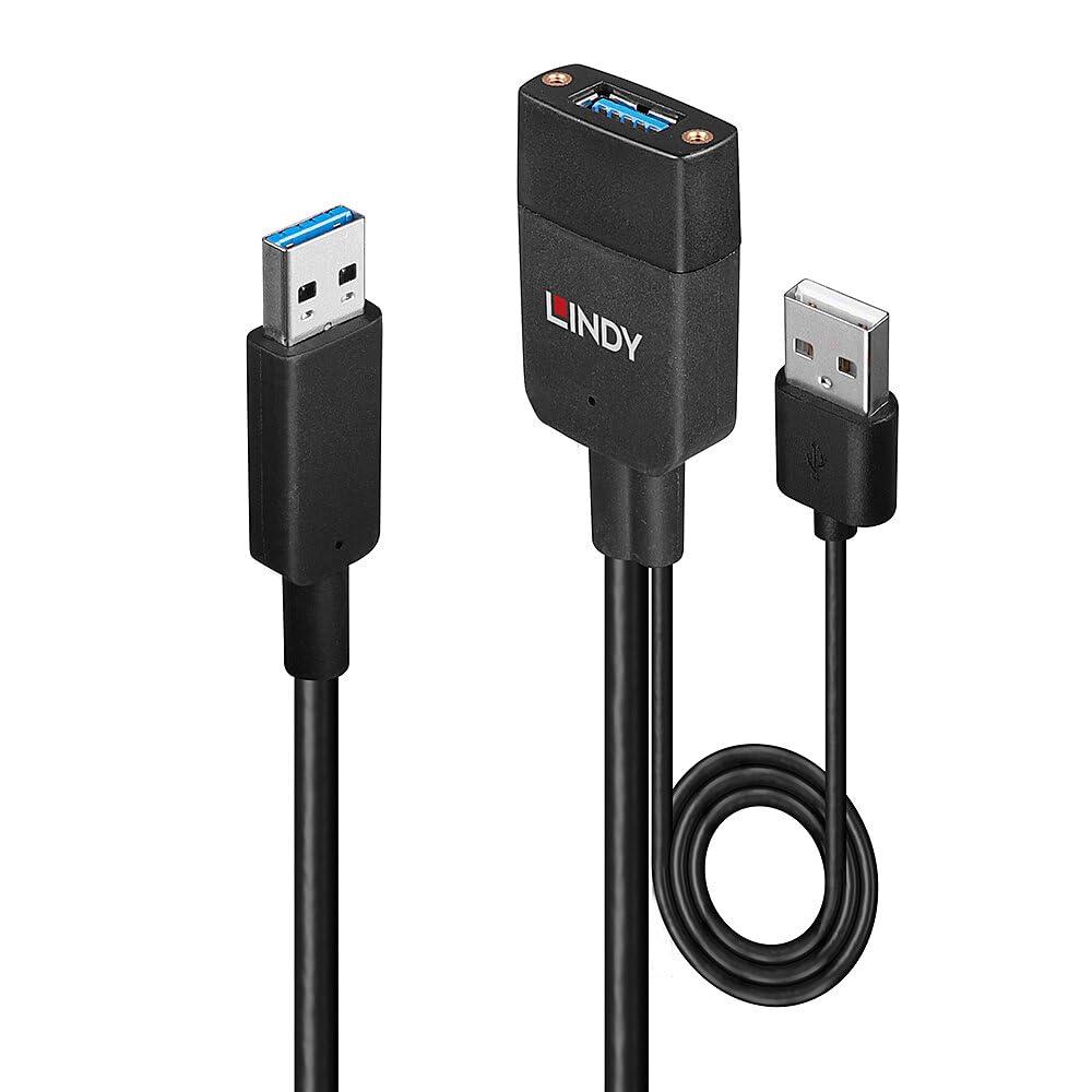lindy-43357-hub-concentrateur-usb-3-2-gen-2-3-1-gen-2-type-a-100-mbit-s-noir