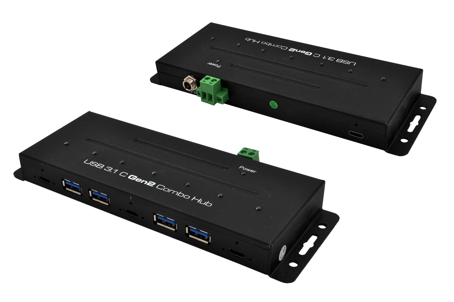 exsys-ex-1247hmvs-hub-7-x-usb-3-1-gen-2-desktop-an-din-schiene-montierbar-ex-1247hmvs