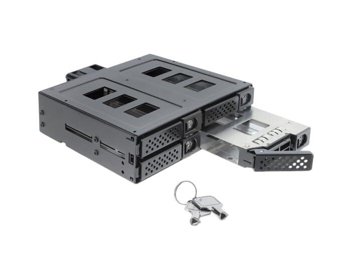 delock-5-25-wechselrahmen-f-r-4-x-2-5-sata-oder-sas-hdd-ssd-mit-schloss-47141