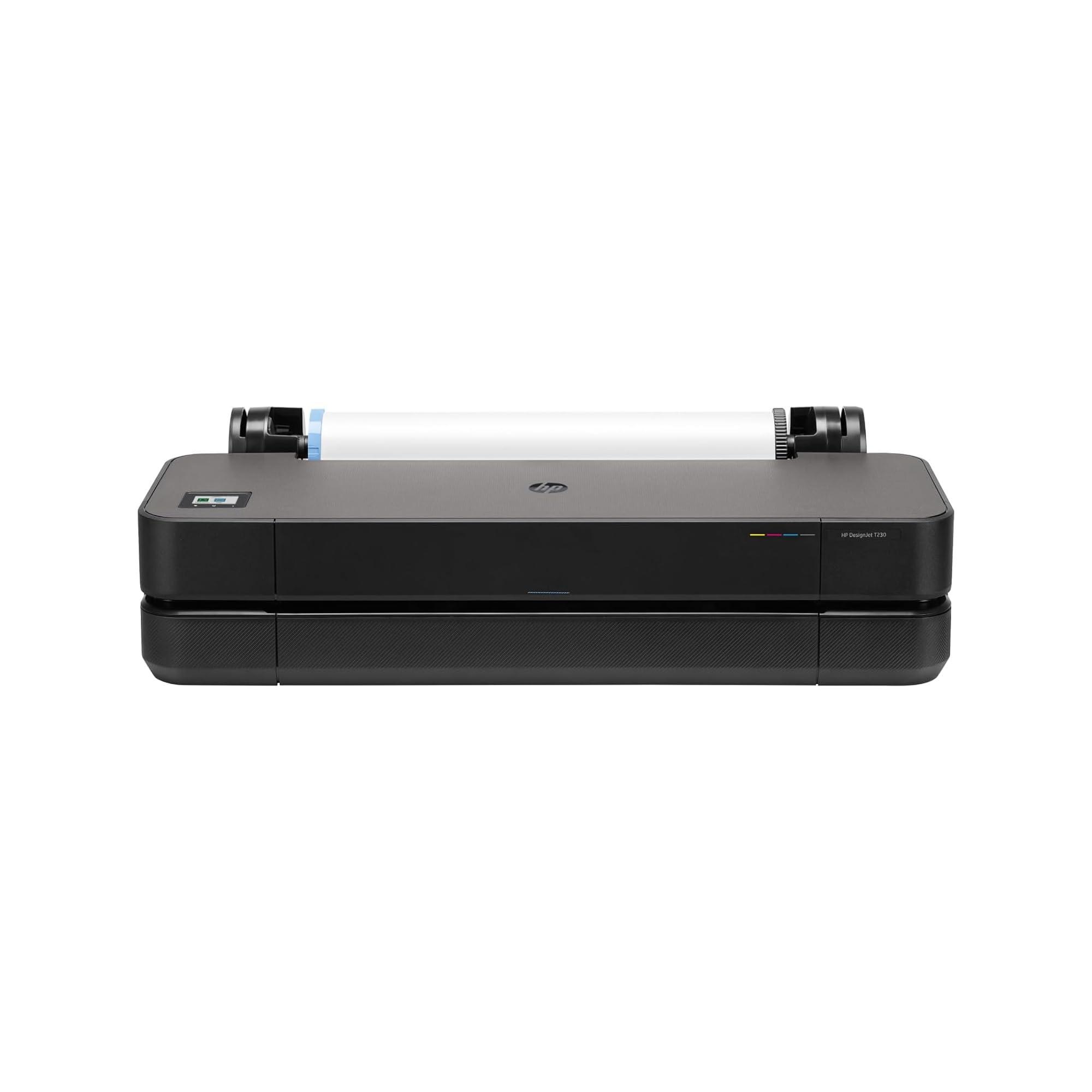 hp-designjet-t230-stampante-per-grandi-formati-da-61-cm-5hb07d-formati-supportati-da-a4-ad-a1-velocita-68-pagine-a1-all-ora-gigabit-ethernet-usb-wi-fi-garanzia-1-anno-edizione-2025-nero