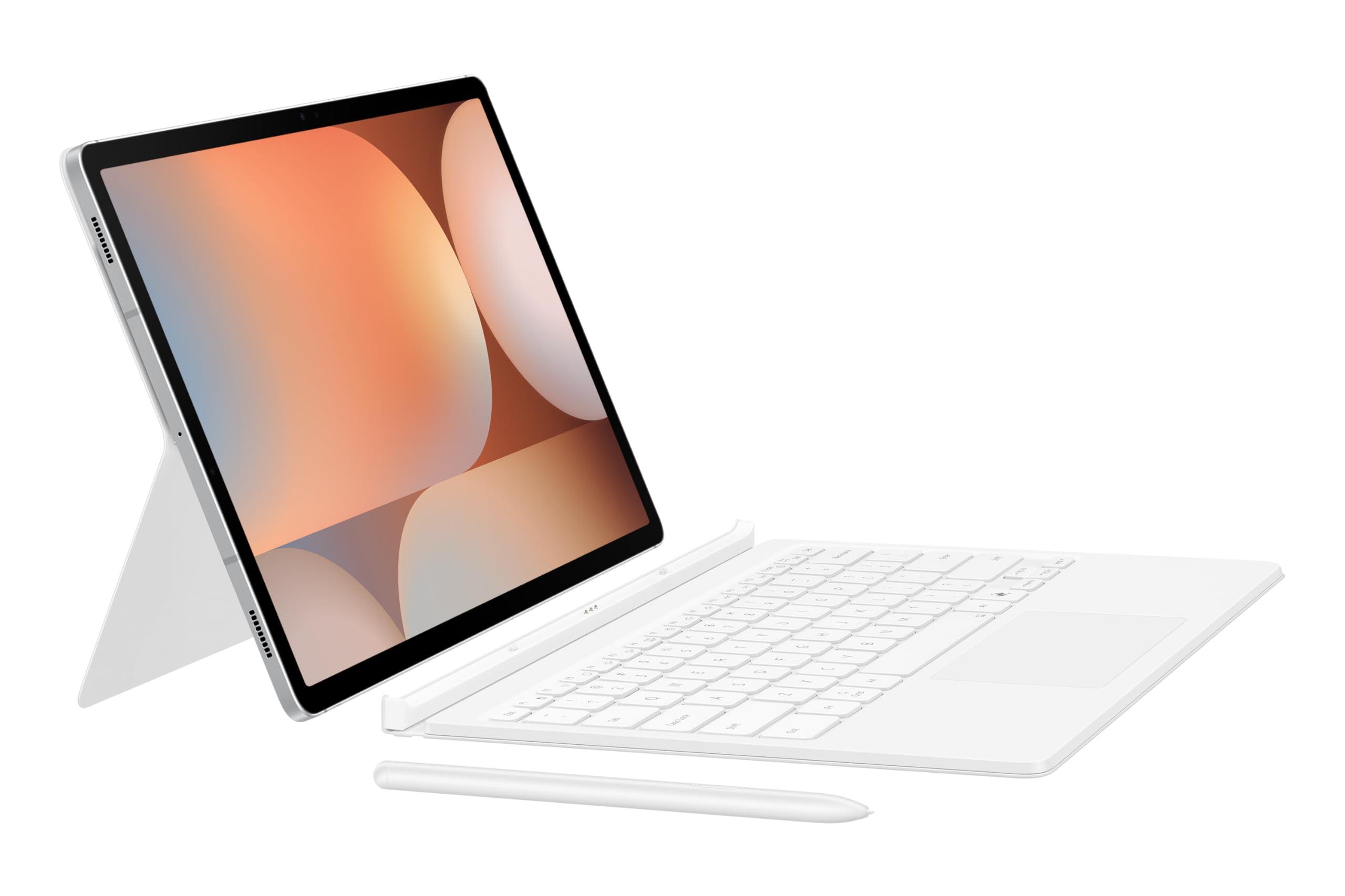 samsung-ef-dx925-tastatur-und-folioh-lle-buch-cover-ki-taste-mit-touchpad-kabellos-pogo-pin-bluetooth-wei-tastatur-wei-geh-use-f-r-galaxy-tab-s10-ultra-tab-s9-ultra-ef-dx925uweg