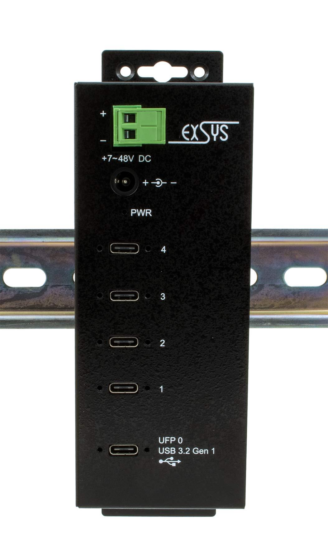 exsys-ex-1144hmvs-schnittstellen-hub-usb-3-2-gen-1-3-1-gen-1-type-c-schwarz-ex-1144hmvs