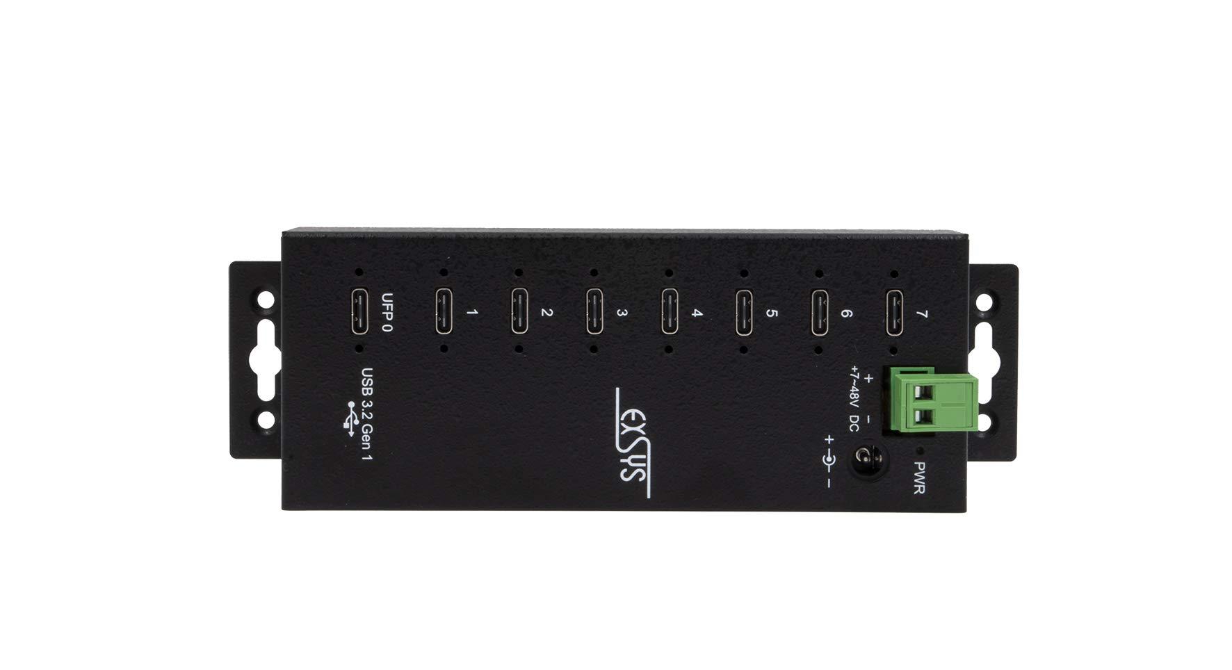 exsys-ex-1147hmvs-schnittstellen-hub-usb-3-2-gen-1-3-1-gen-1-type-c-schwarz-ex-1147hmvs