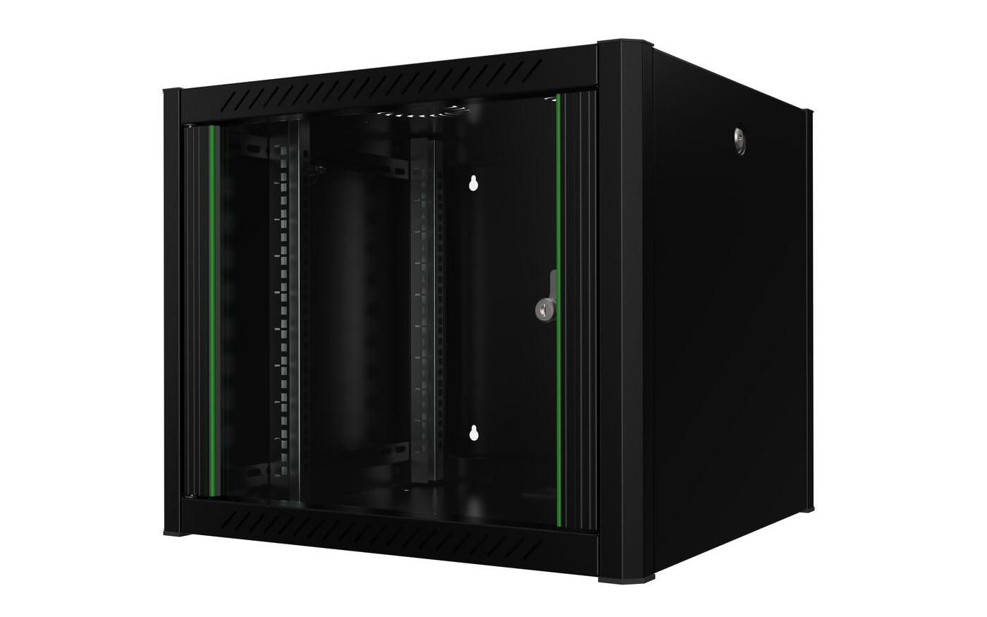 lanview-rwp09u56bl-rack-9u-da-parete-nero-19-9u-rack-wall-mount-pro-600-x-560-x-512mm-black-warranty-60m