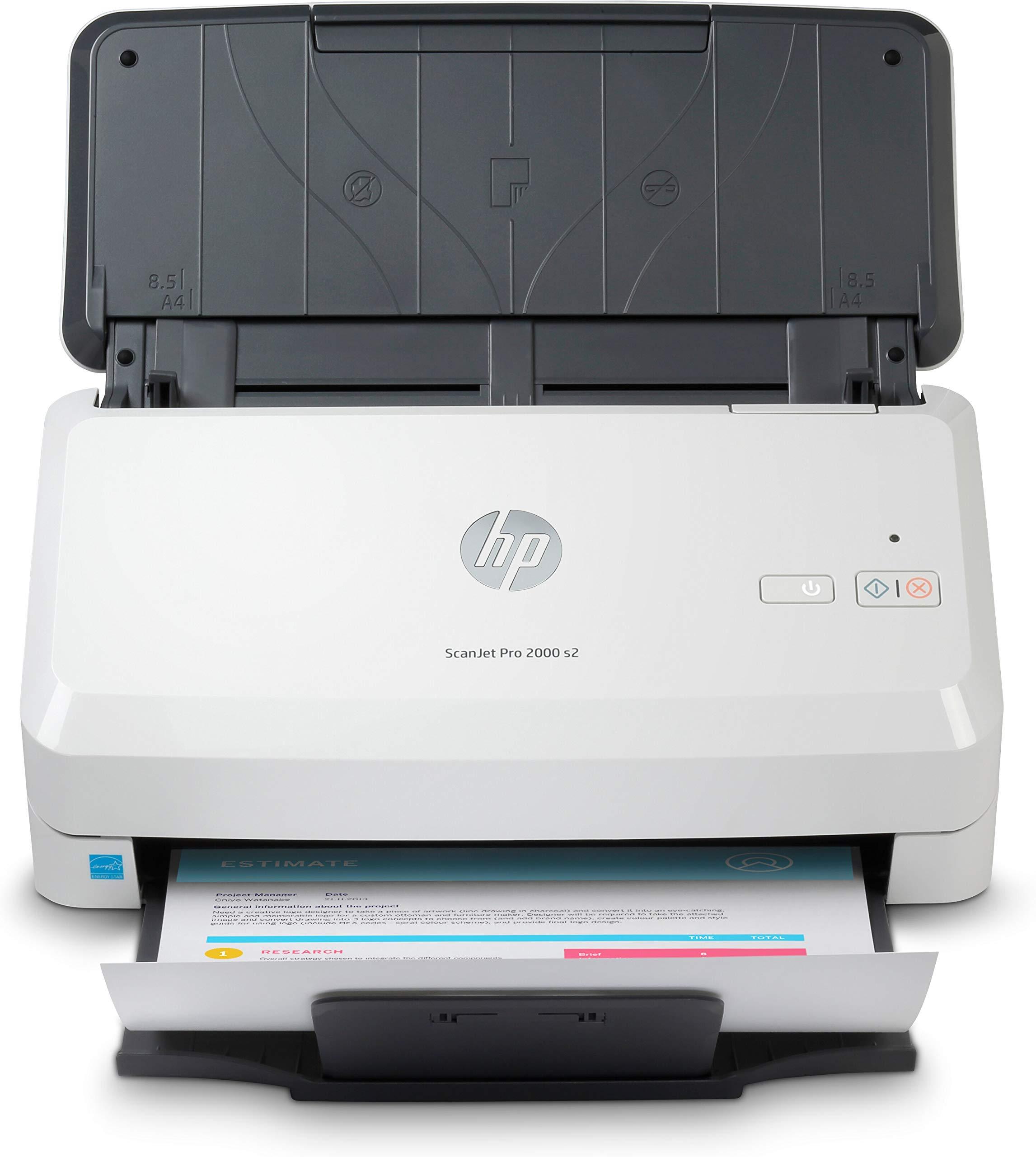 hp-scanjet-pro-2000-s2-6fw06a-scansione-fronte-e-retro-in-un-solo-passaggio-35-ppm-e-70-ipm-professionale-per-documenti-e-immagini-compatto-piccolo-e-sottile-hp-scan-bianco
