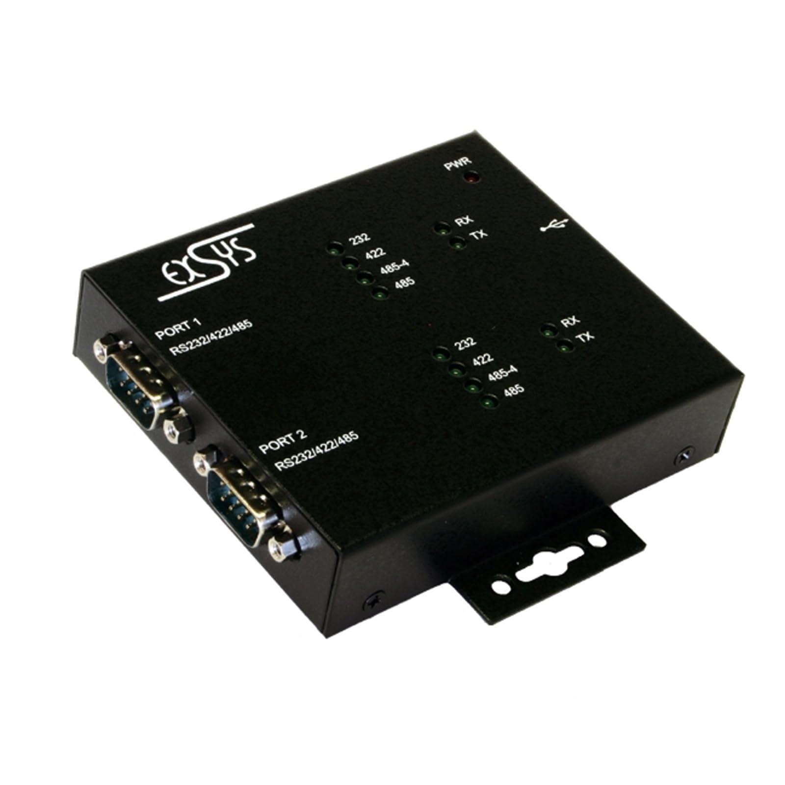 exsys-ex-1333vis-serieller-adapter-usb-rs-232-422-485-x-2