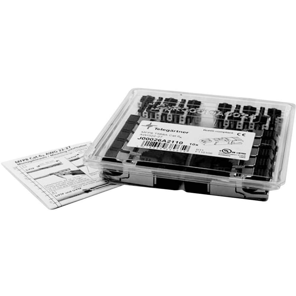 telegaertner-j00026a2111-spina-rj45-cat-6a-schermata-numero-di-poli-dritto-8p8c-in-metallo-10-pezzi