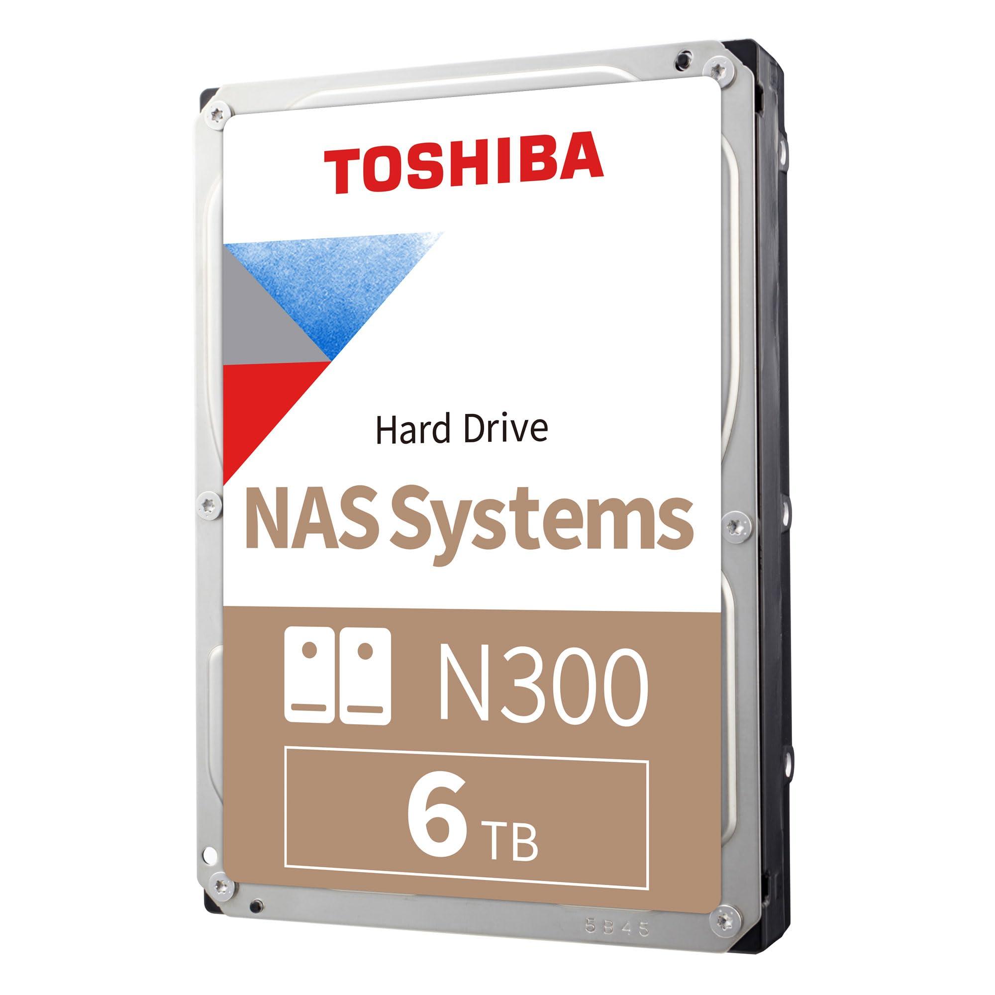 toshiba-disco-rigido-nas-interno-n300-da-6-tb-hdd-sata-da-3-5-7200-rpm-funzionamento-24-ore-su-24-7-giorni-su-7-supporto-di-sistemi-da-1-a-8-bay-128-mb-di-cache-hdex01szna51f