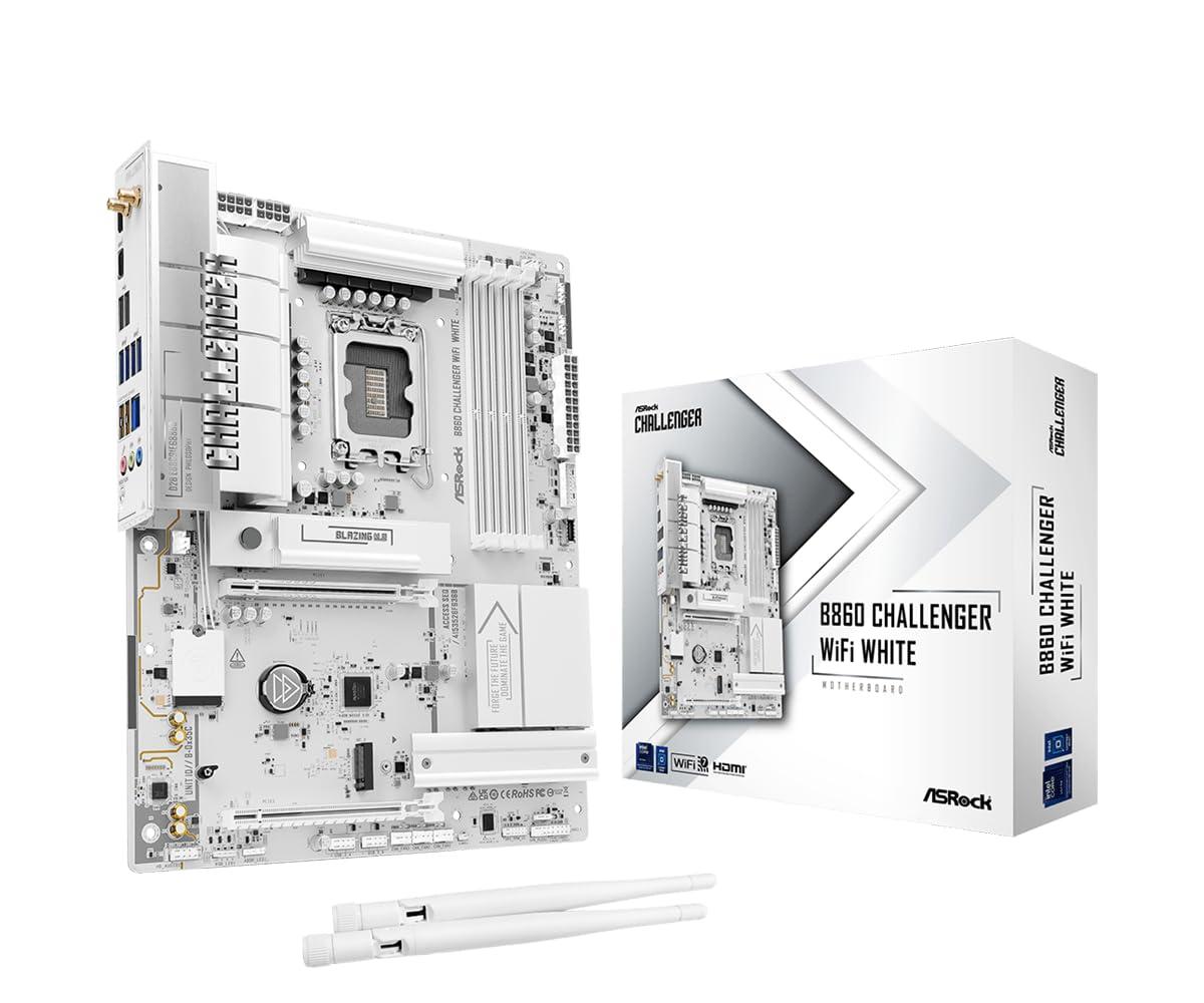 asrock-b860-challenger-wifi-white-mainboard-lga1851-atx-ddr5-bis-256gb-wifi-7-2-5g-lan