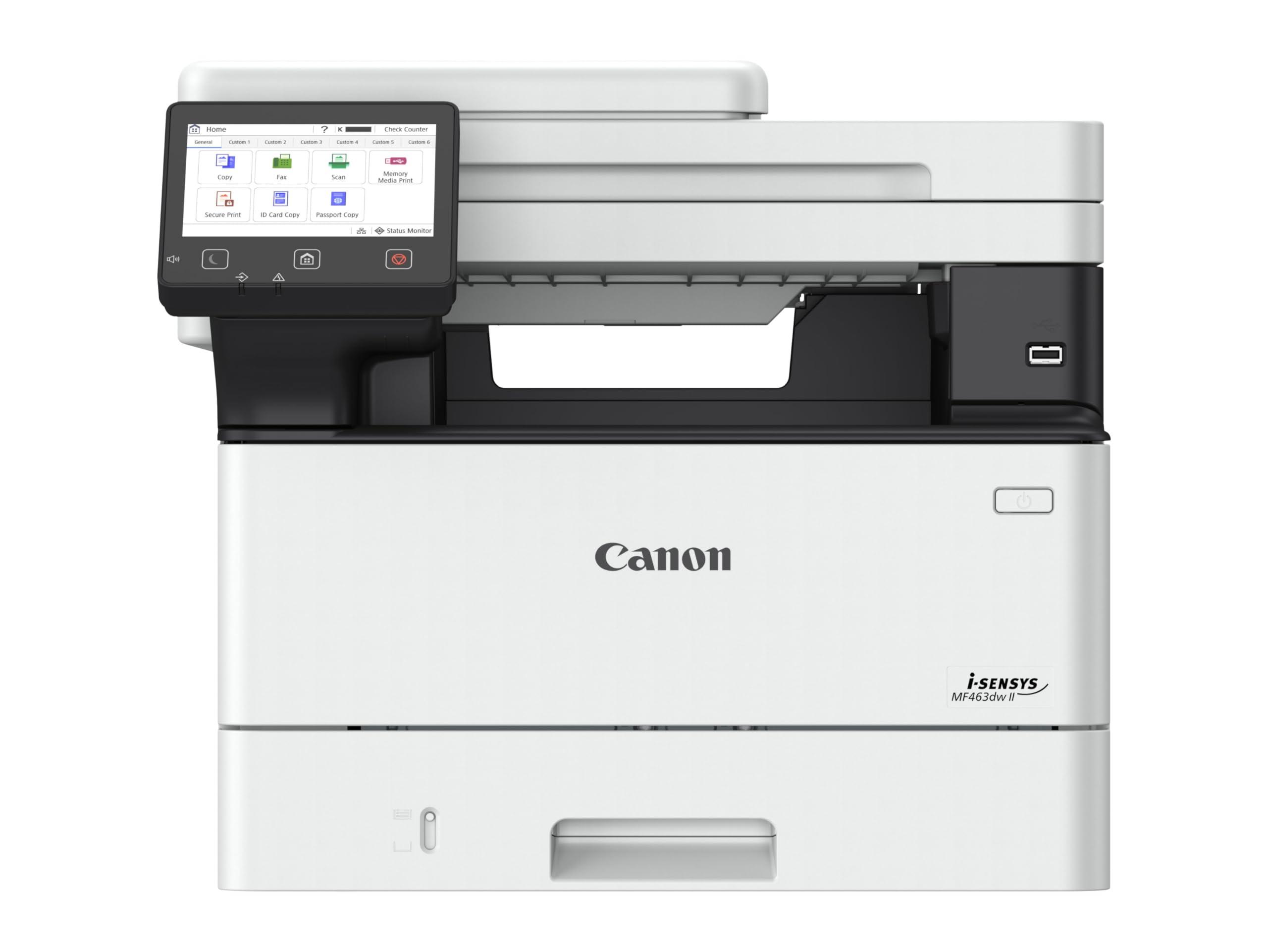 canon-i-sensys-mf463dw-ii-stampante-laser-monocromatica-3-in-1-wi-fi-a4-40ppm-scansione-100ipm-adf-fronte-retro-touch-screen-sicura-e-sostenibile