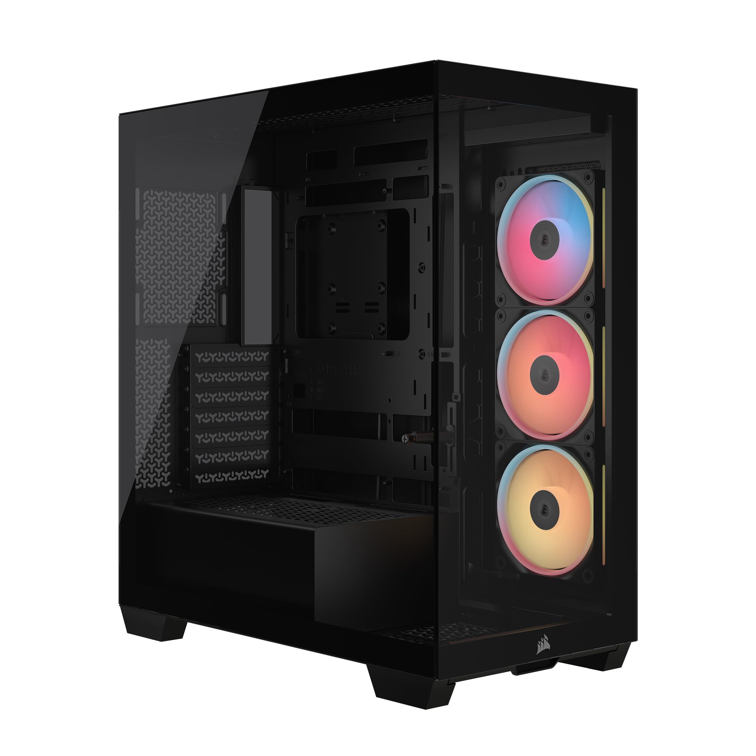 corsair-3500x-lx-r-rgb-icue-link-case-pc-mid-tower-panoramico-3-ventole-lx120-r-rgb-preinstallate-include-hub-di-sistema-icue-link-fino-a-10-ventole-da-120mm-nero