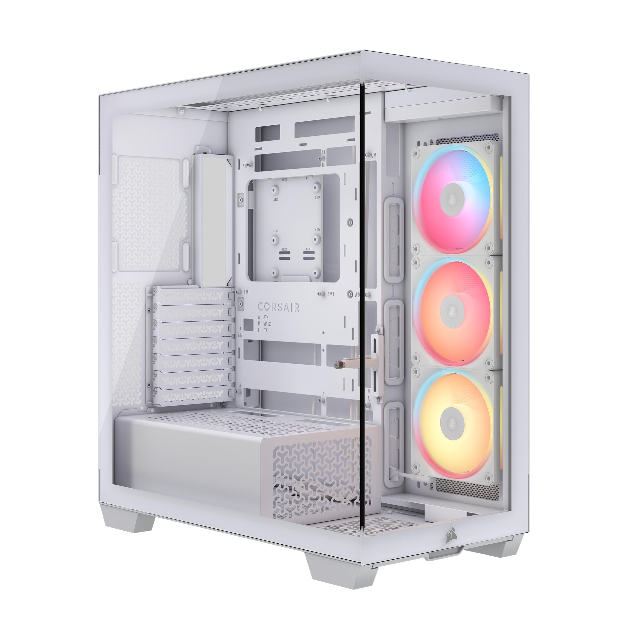 corsair-3500x-lx-r-rgb-icue-link-case-pc-mid-tower-panoramico-3-ventole-lx120-r-rgb-preinstallate-include-hub-di-sistema-icue-link-fino-a-10-ventole-da-120mm-bianco