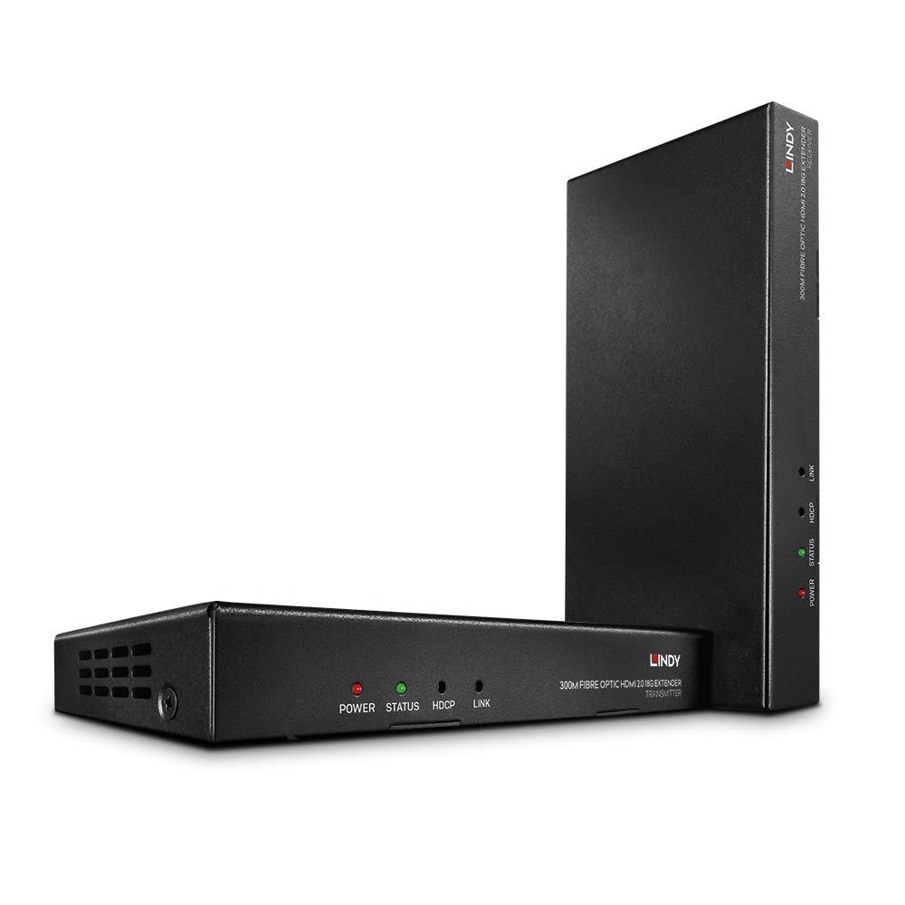 lindy-extender-fibra-ottica-hdmi-2-0-18g-ir-300-m