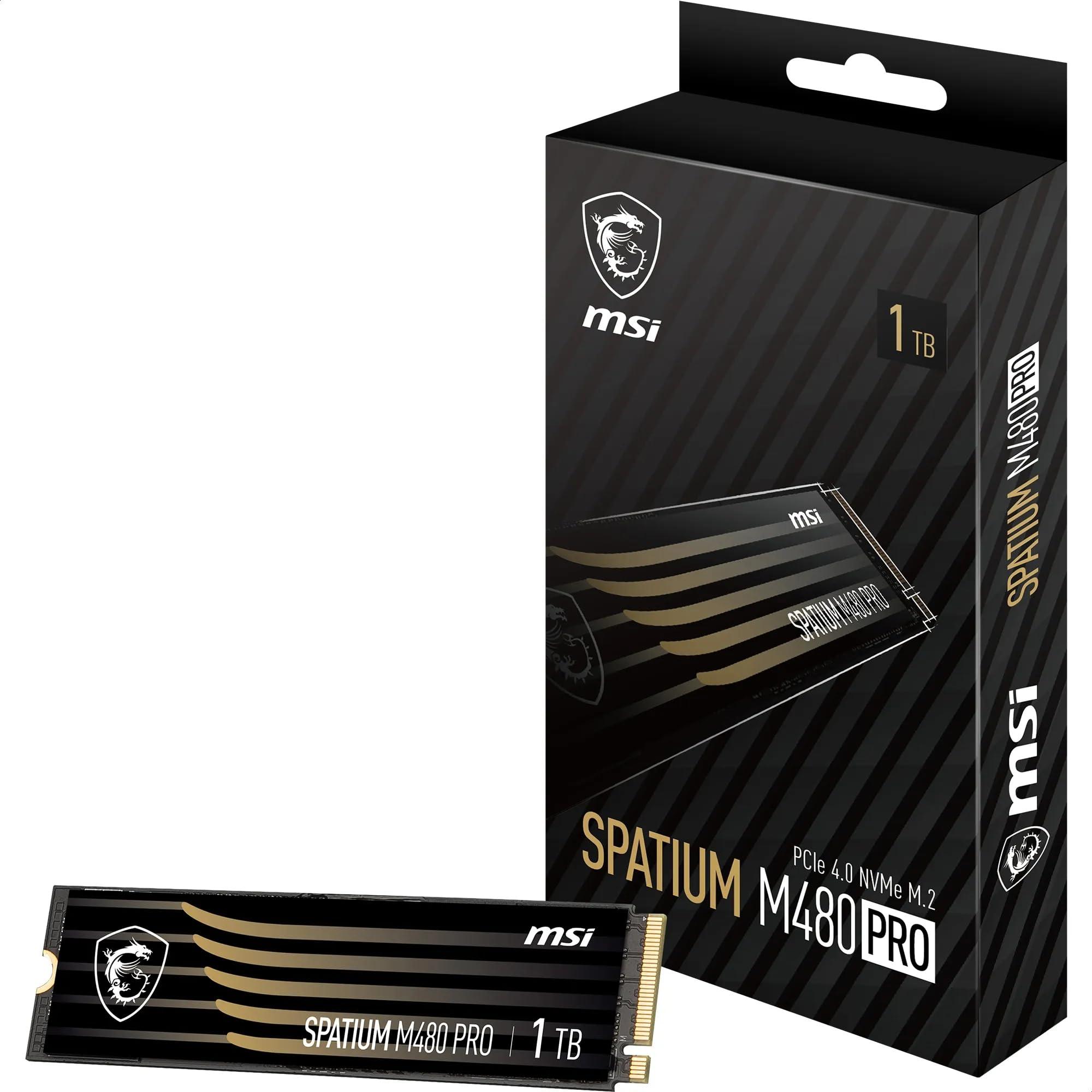msi-spatium-m480-pro-ssd-1tb-ssd-interno-m-2-nvme-pcie-4-0-7400-mb-s-in-lettura-6000-mb-s-in-scrittura-3d-nand-sicurezza-dati-integrata-center-garanzia-5-anni-700-tbw