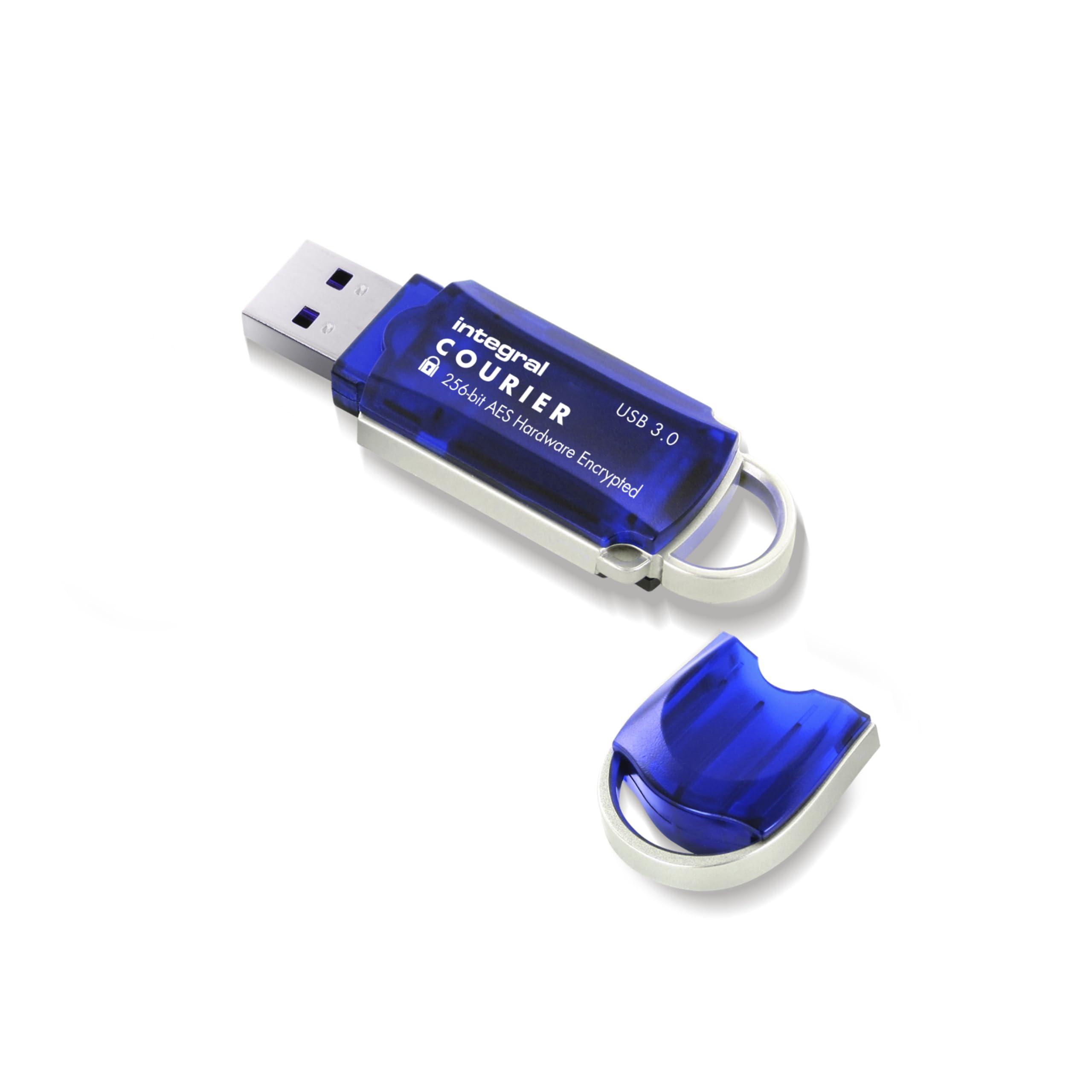 integral-courier-197-chiavetta-usb-3-0-da-128-gb-crittografata-hardware-a-256-bit-certificata-fips-197-protezione-dagli-attacchi-con-password-brute-force-e-velocita-di-trasferimento-super-usb