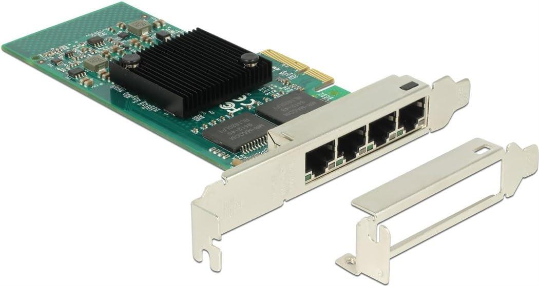 delock-pci-express-card-4-x-gigabit-lan-netzwerkadapter-pcie-2-1-x4-low-profile-gigabit-ethernet-x-4-89946