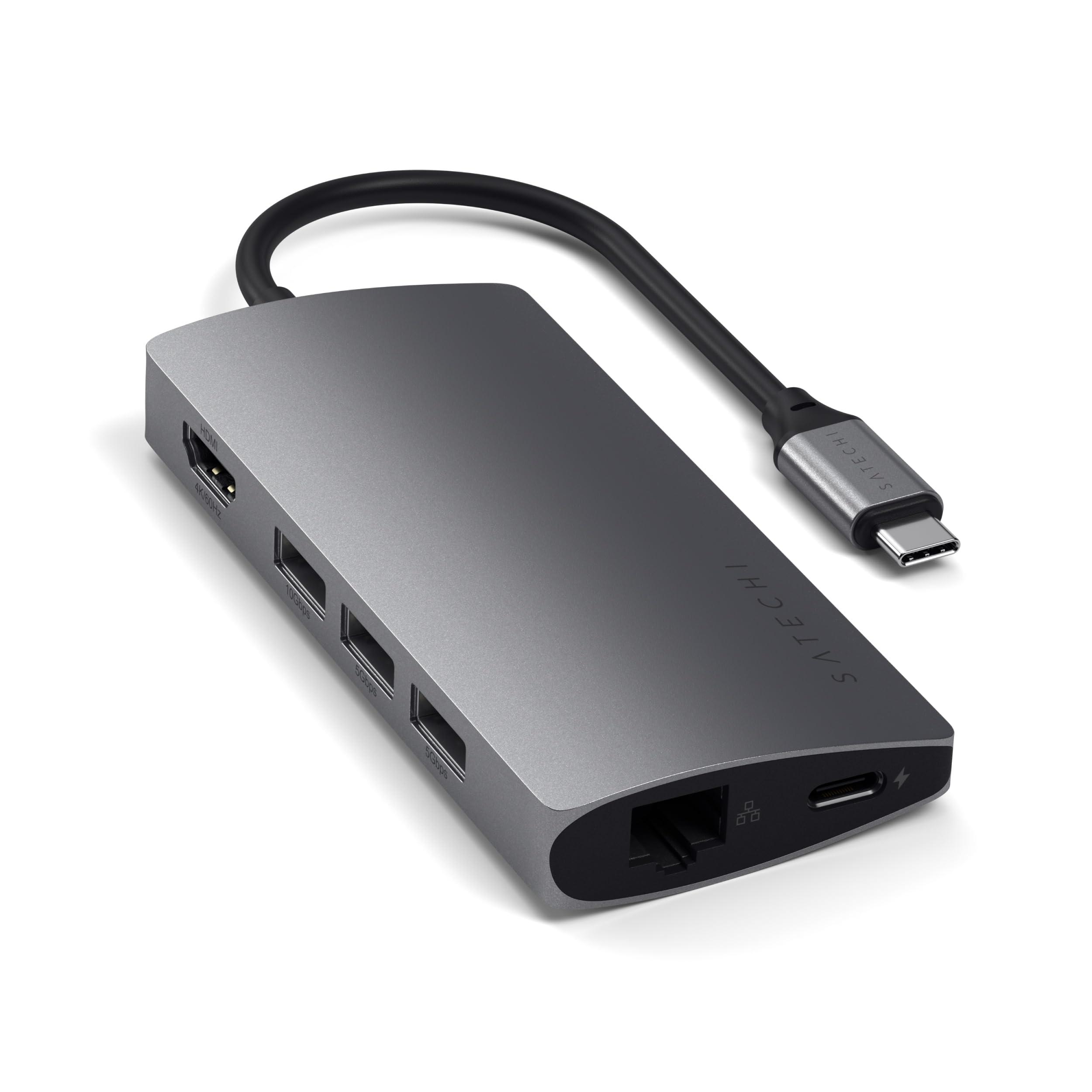satechi-hub-usb-c-8-in-1-v2-pd-60w-hdmi-4k-grigio-siderale