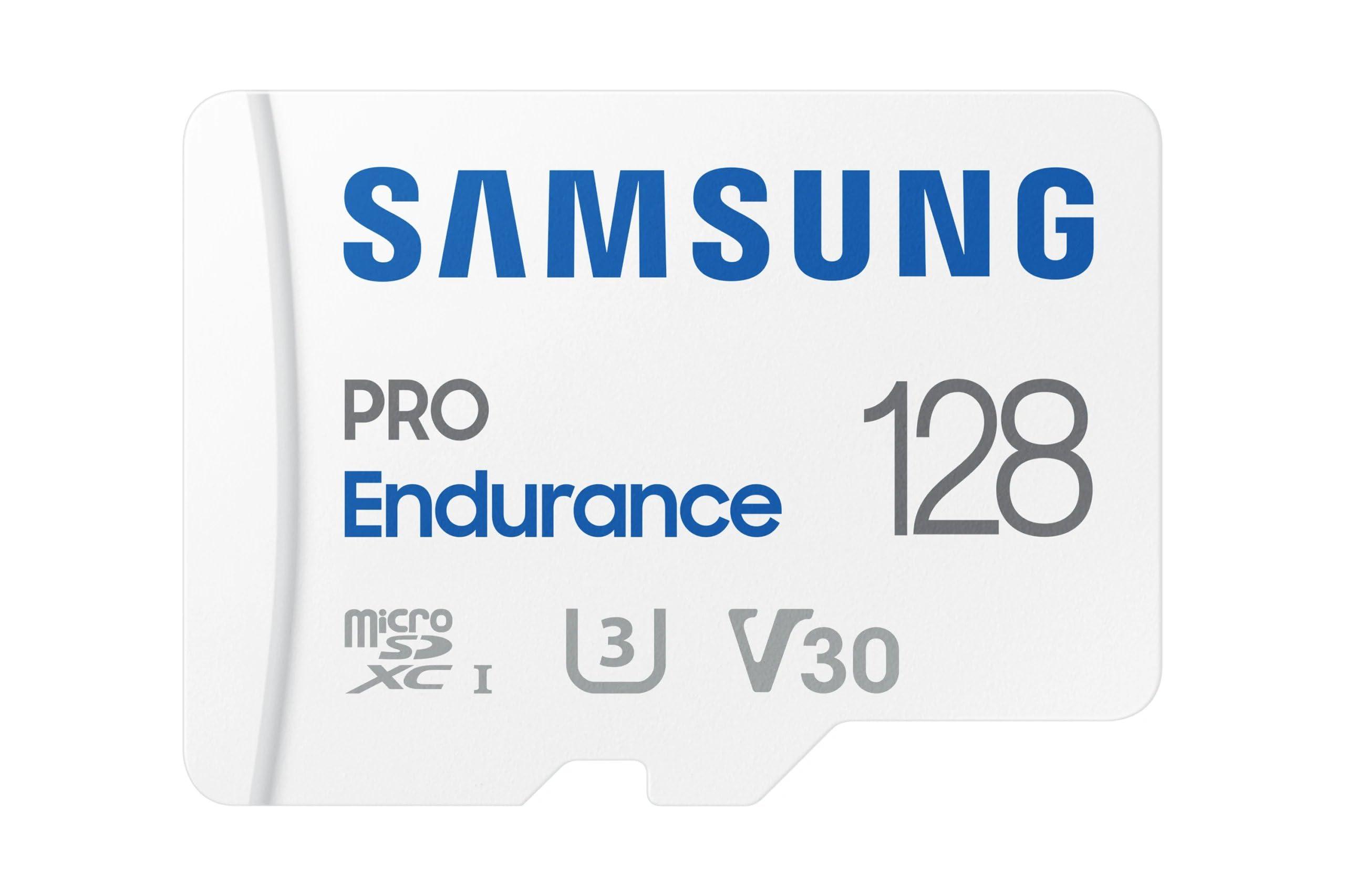 samsung-memorie-mb-mj128ka-pro-endurance-scheda-microsd-da-128-gb-uhs-i-u3-fino-a-100-mb-s-adattatore-sd-incluso