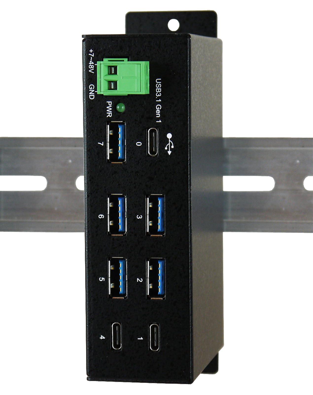 exsys-ex-1196hms-hub-usb-3-2-gen1-a-7-porte-presa-c-protezione-contro-le-sovratensioni-15-kv-esd