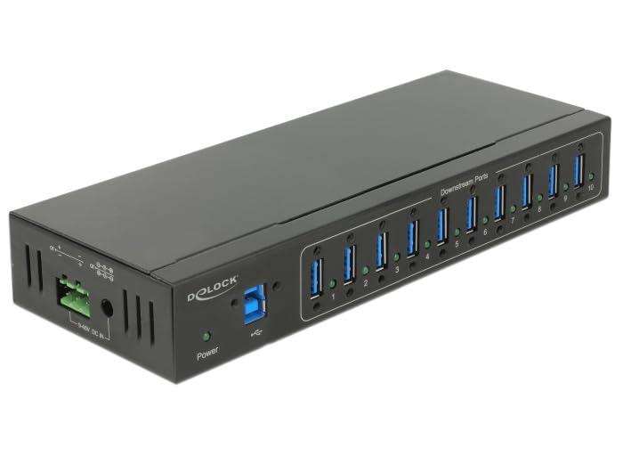 delock-hub-industrial-externo-10-x-usb-3-0-tipo-a-con-proteccia-n-esd-de-20-kv