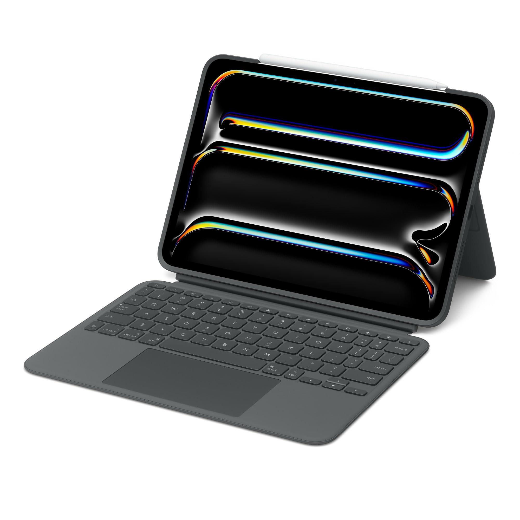 logitech-custodia-con-tastiera-combo-touch-per-ipad-pro-13-pollici-m4-2024-tastiera-retroilluminata-rimovibile-con-kickstand-digitazione-confortevole-modalita-multiuso-grafite-layout-qwerty