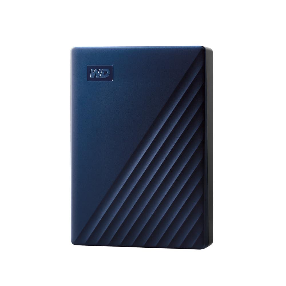 wd-6tb-my-passport-for-mac-hard-disk-esterno-portatile-usb-3-2-gen-1-usb-3-0-protezion-con-password-software-per-la-gestion-e-il-backup-formatto-per-macos-blu-notte