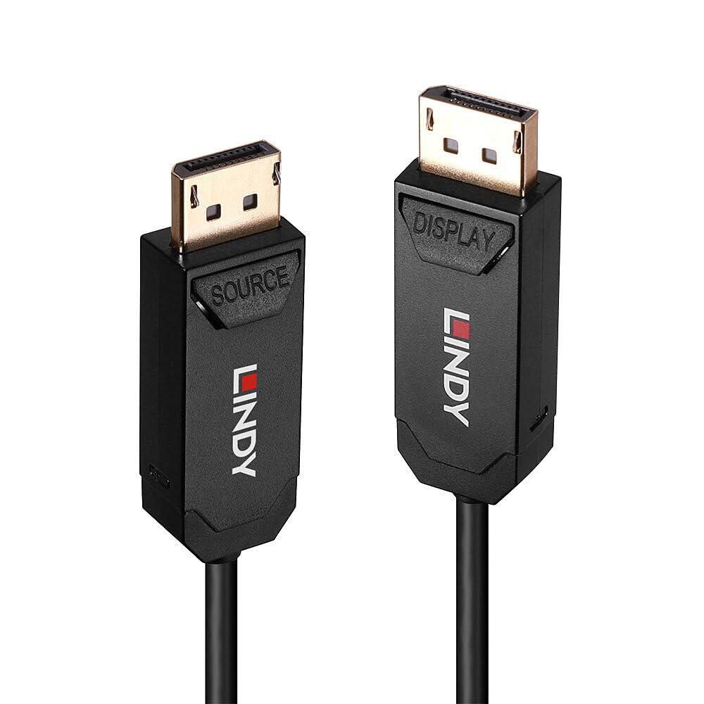 lindy-38523-cavo-fibre-optic-hybrid-displayport-2-0-uhbr10-fibra-ottica-ibrida-cavo-aoc-4k-144hz-8k-60hz-40-gbit-s