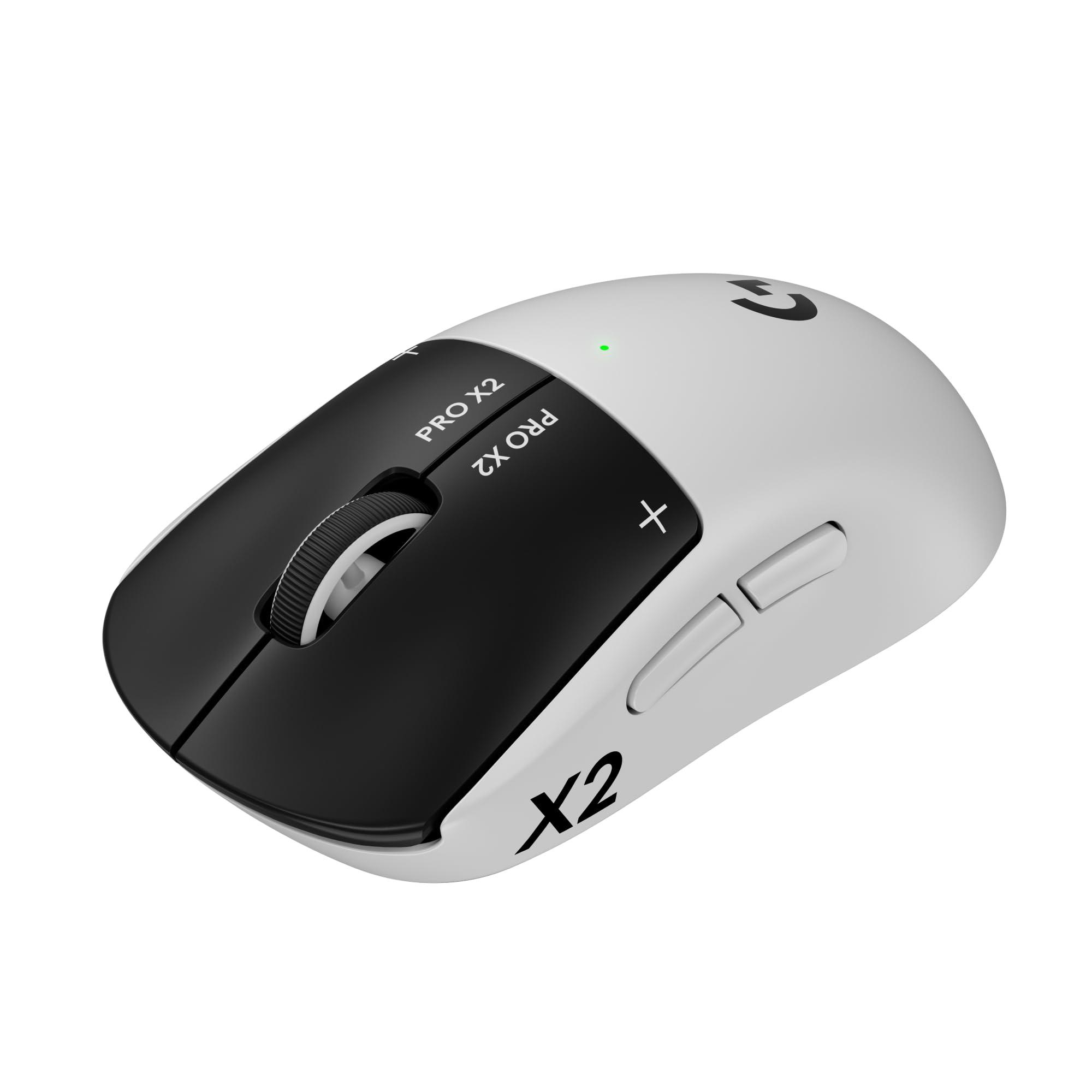 logitech-g-pro-x2-superstrike-lightspeed-mouse-gaming-wireless-lightspeed-prestazioni-veloci-leggero-61-g-feedback-tattile-del-clic-personalizzabile-ricarica-usb-c-pc-mac-german-packaging-bianco