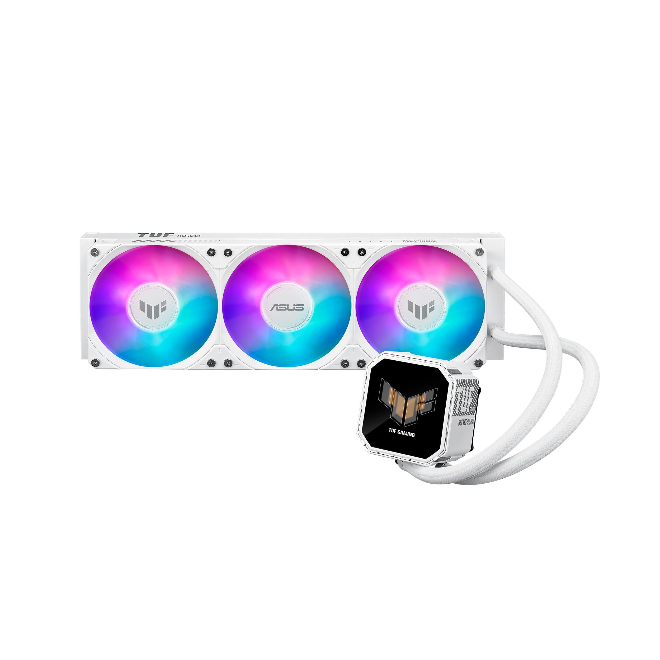 asus-tuf-gaming-lc-iii-360-argb-lcd-wht-dissipatore-aio-a-liquido-bianco