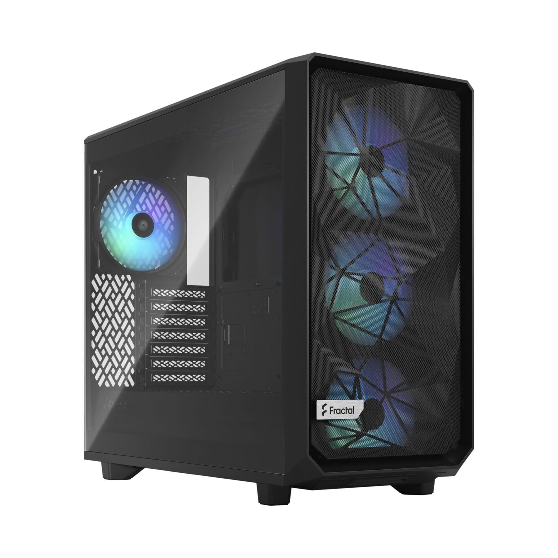 fractal-design-meshify-2-lite-rgb-black-atx-flexible-light-tinted-tempered-glass-window-mid-tower-computer-case