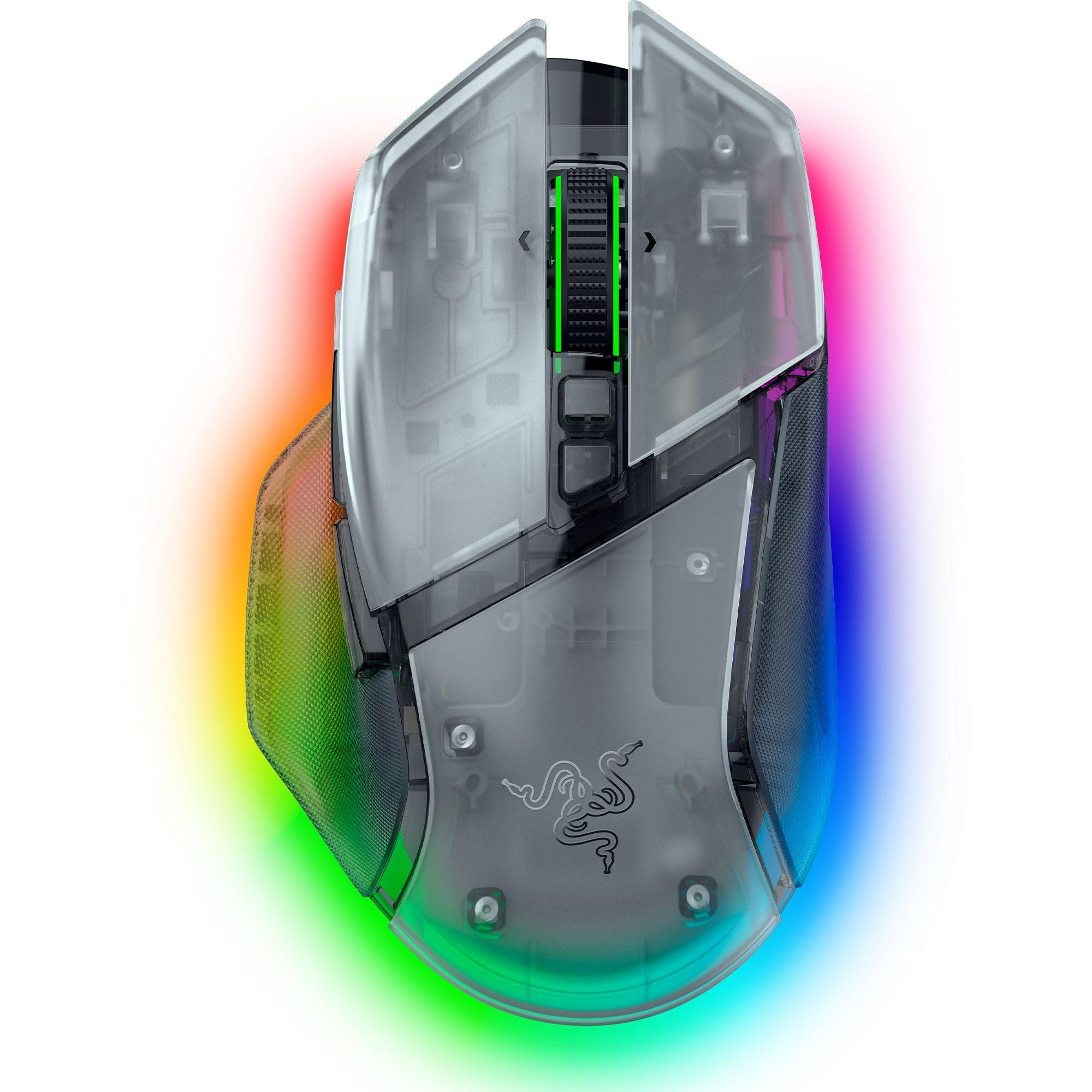 razer-basilisk-v3-pro-35k-phantom-white-mouse-da-gioco-rgb-ergonomico-wireless-personalizzabile-sensore-35k-dpi-hyperspeed-e-bluetooth-pc-mac-edizione-phantom-white