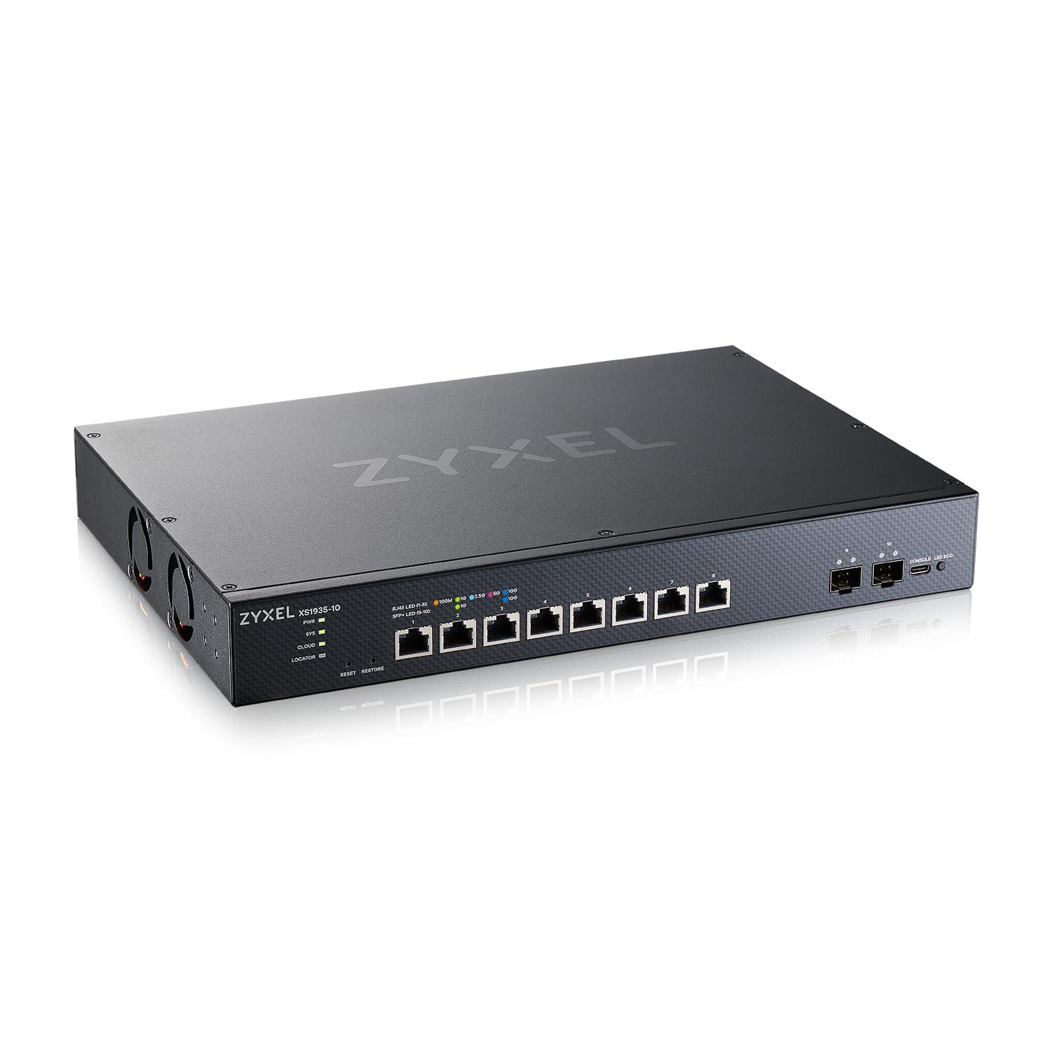 zyxel-switch-ethernet-10-porte-lite-l3-10g-xs1935-10